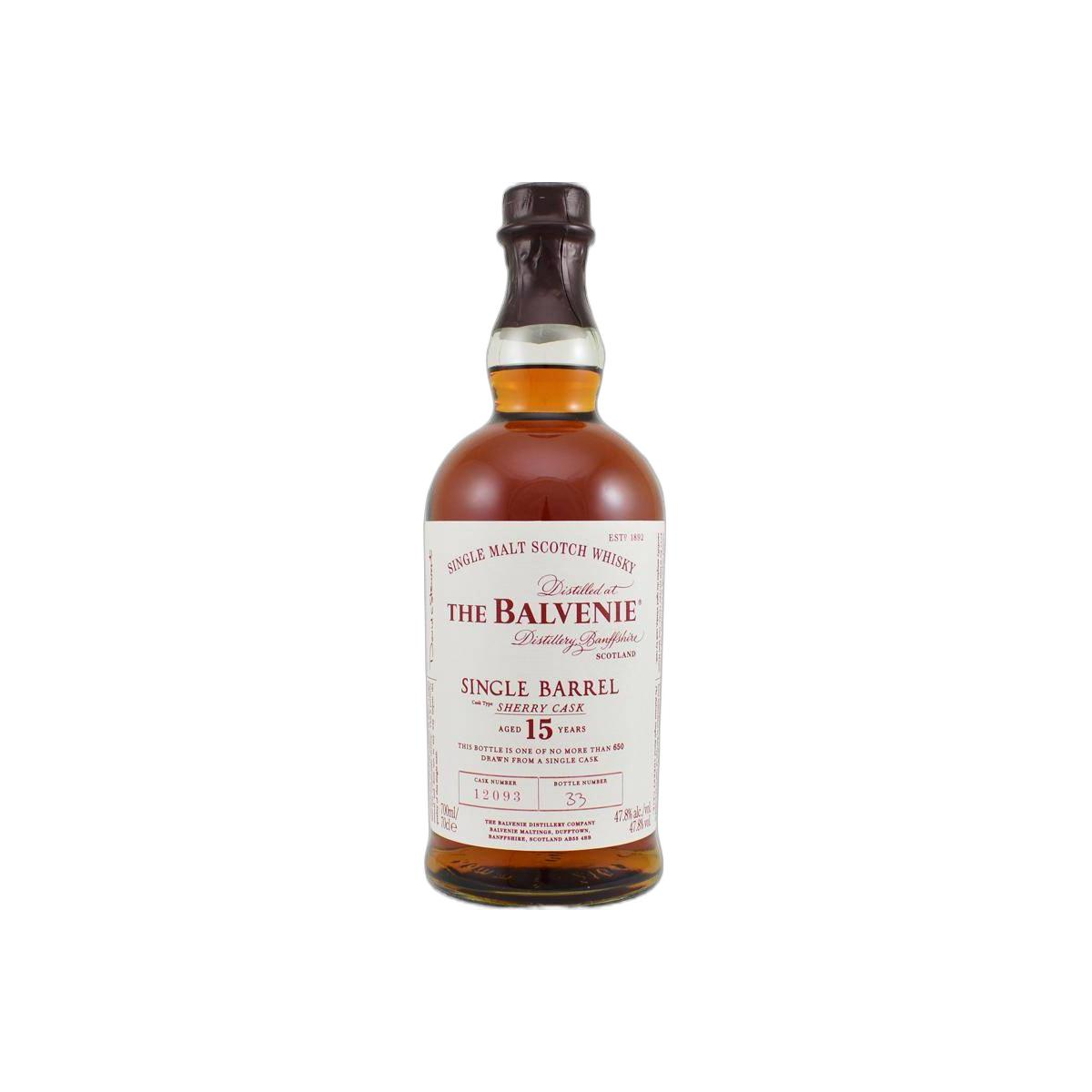 The Balvenie 15 Years Single Malt Whisky