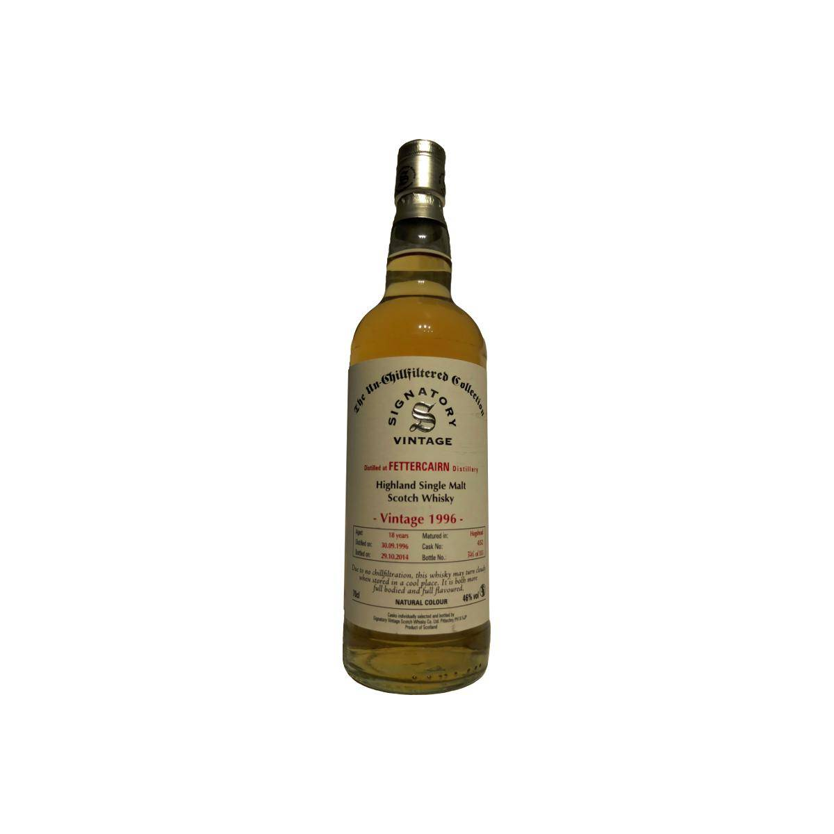 Fettercairn The Un-Chillfiltered Collection 1996 18 Years Single Malt Whisky