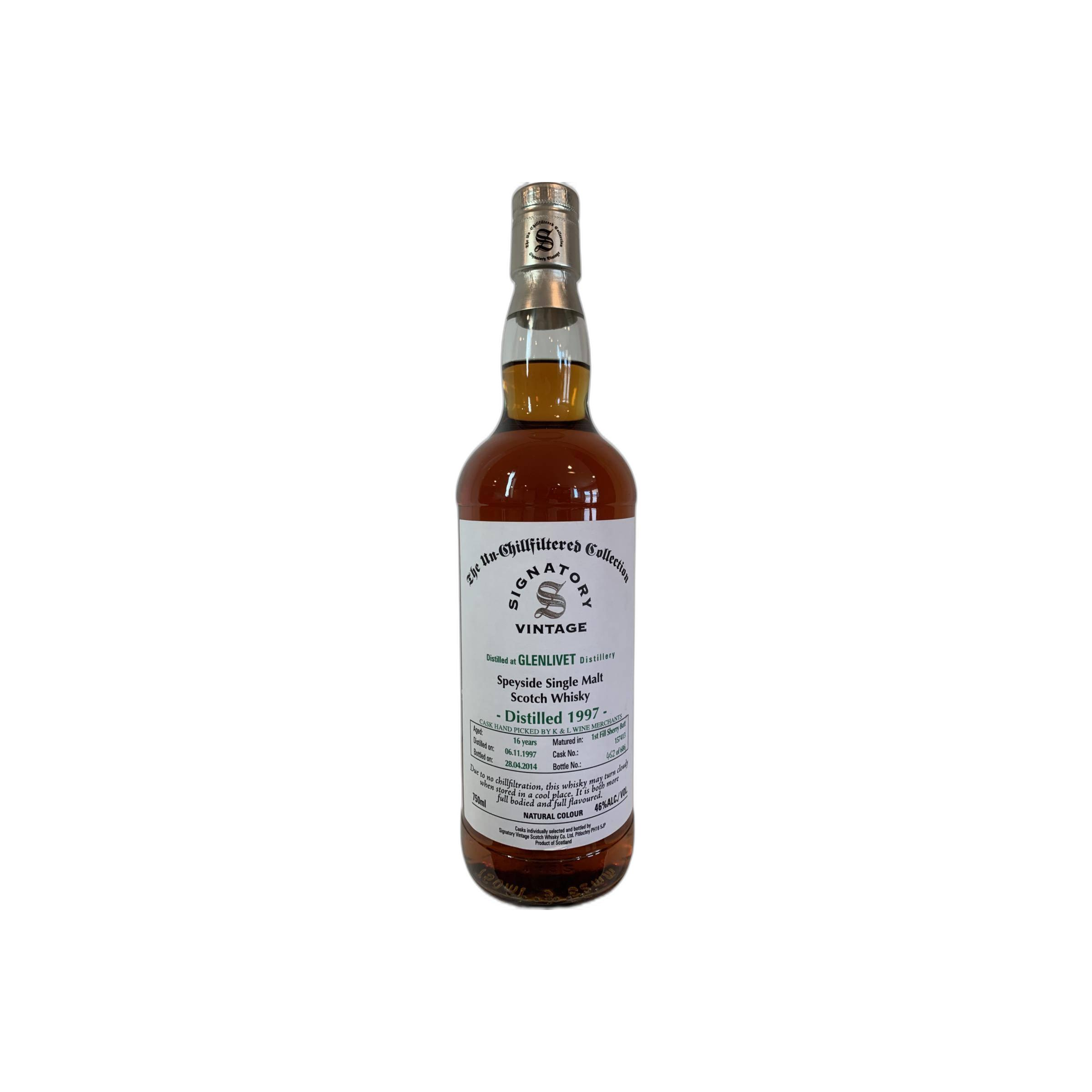 The Glenlivet The Un-Chillfiltered Collection 1997 16 Years Single Malt Whisky