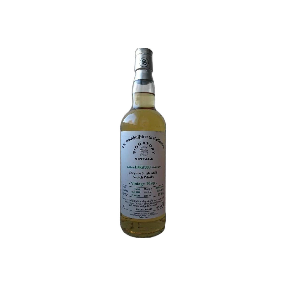 Linkwood The Un-Chillfiltered Collection 1998 15 Years Single Malt Whisky