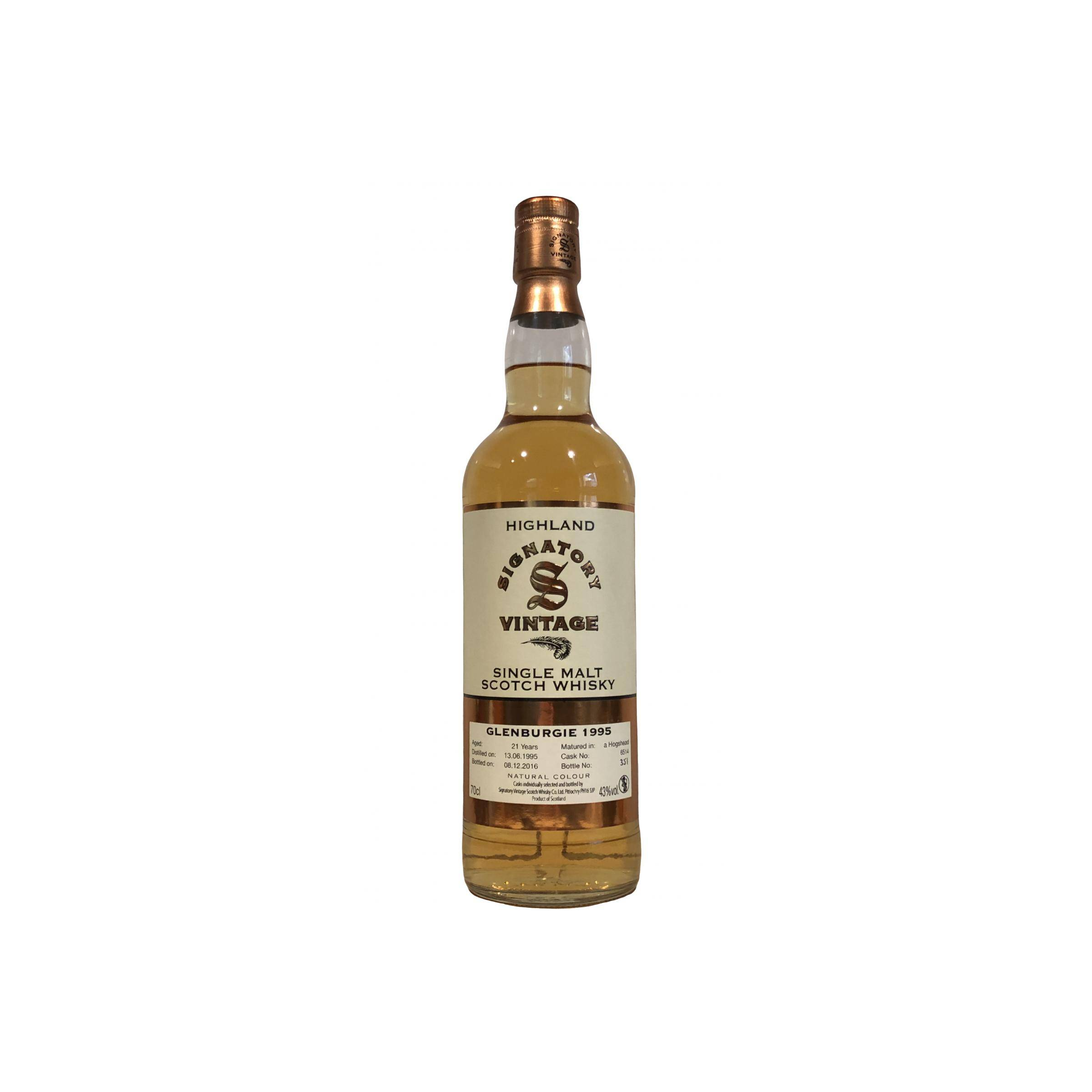 Glenburgie Vintage Collection 1995 21 Years Single Malt Whisky