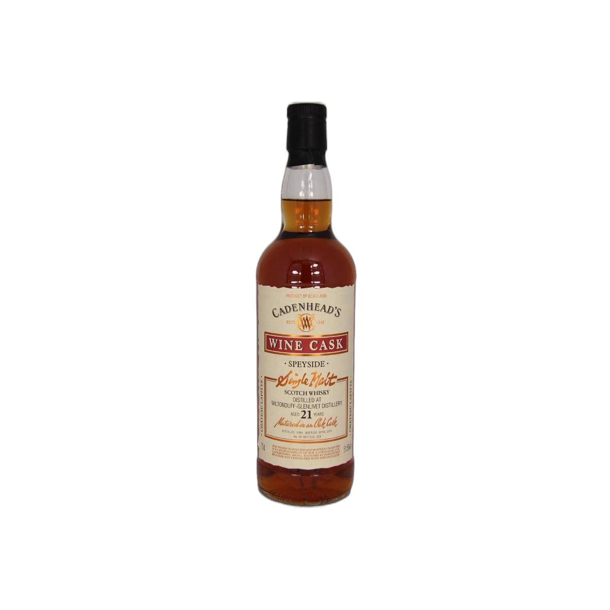 Miltonduff 1994 21 Years Single Malt Whisky