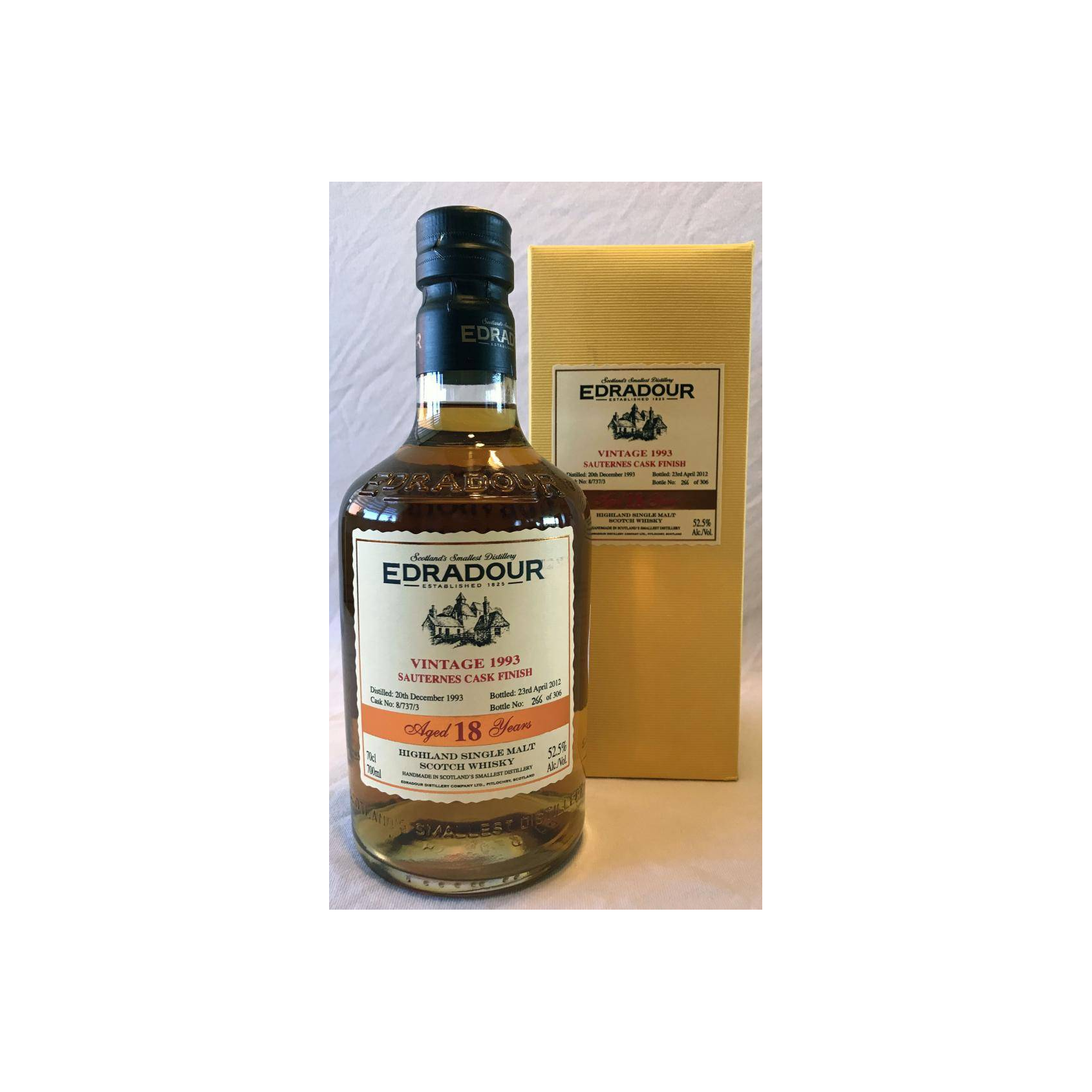 Edradour 1993 18 Years Single Malt Whisky 2