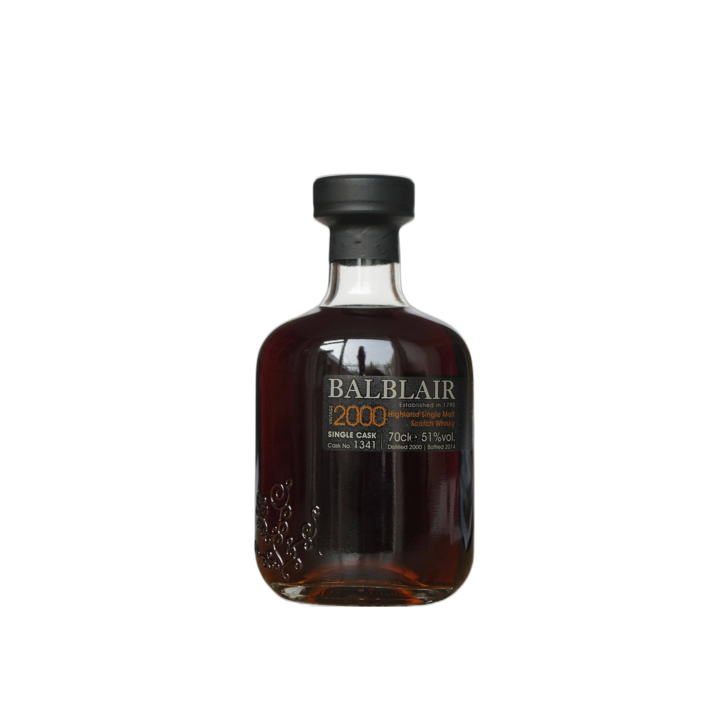 Balblair Single Cask 2000 14 Years Single Malt Whisky