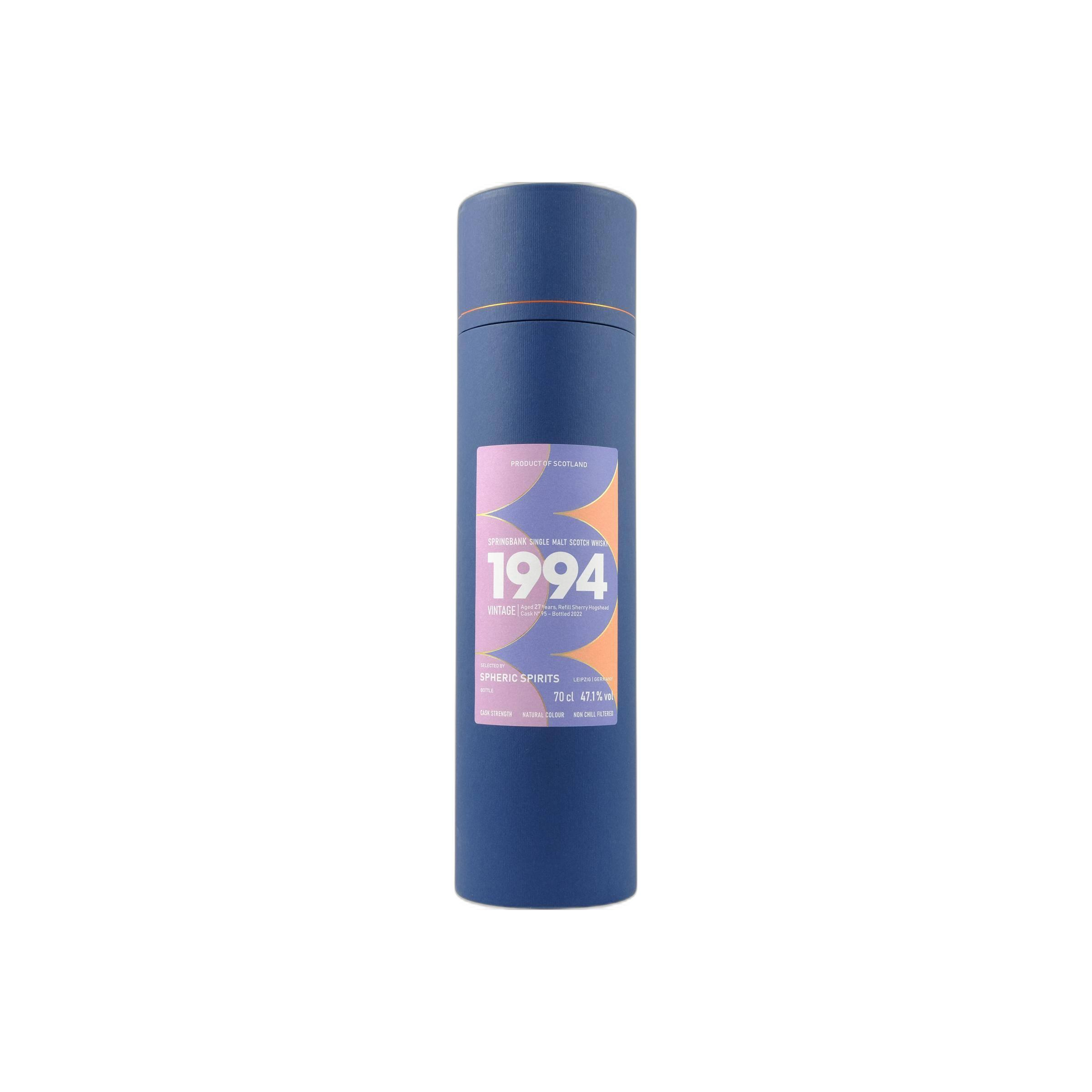 Springbank 1994 27 Years Single Malt Whisky 2