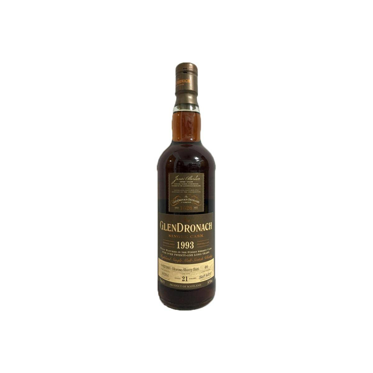 GlenDronach Single Cask 1993 21 Years Single Malt Whisky