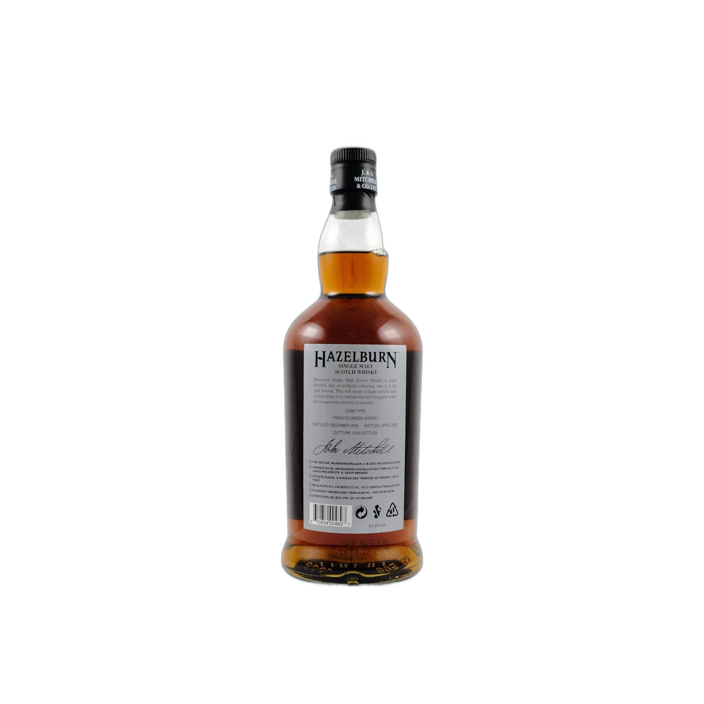 Hazelburn 2006 15 Years Single Malt Whisky 2