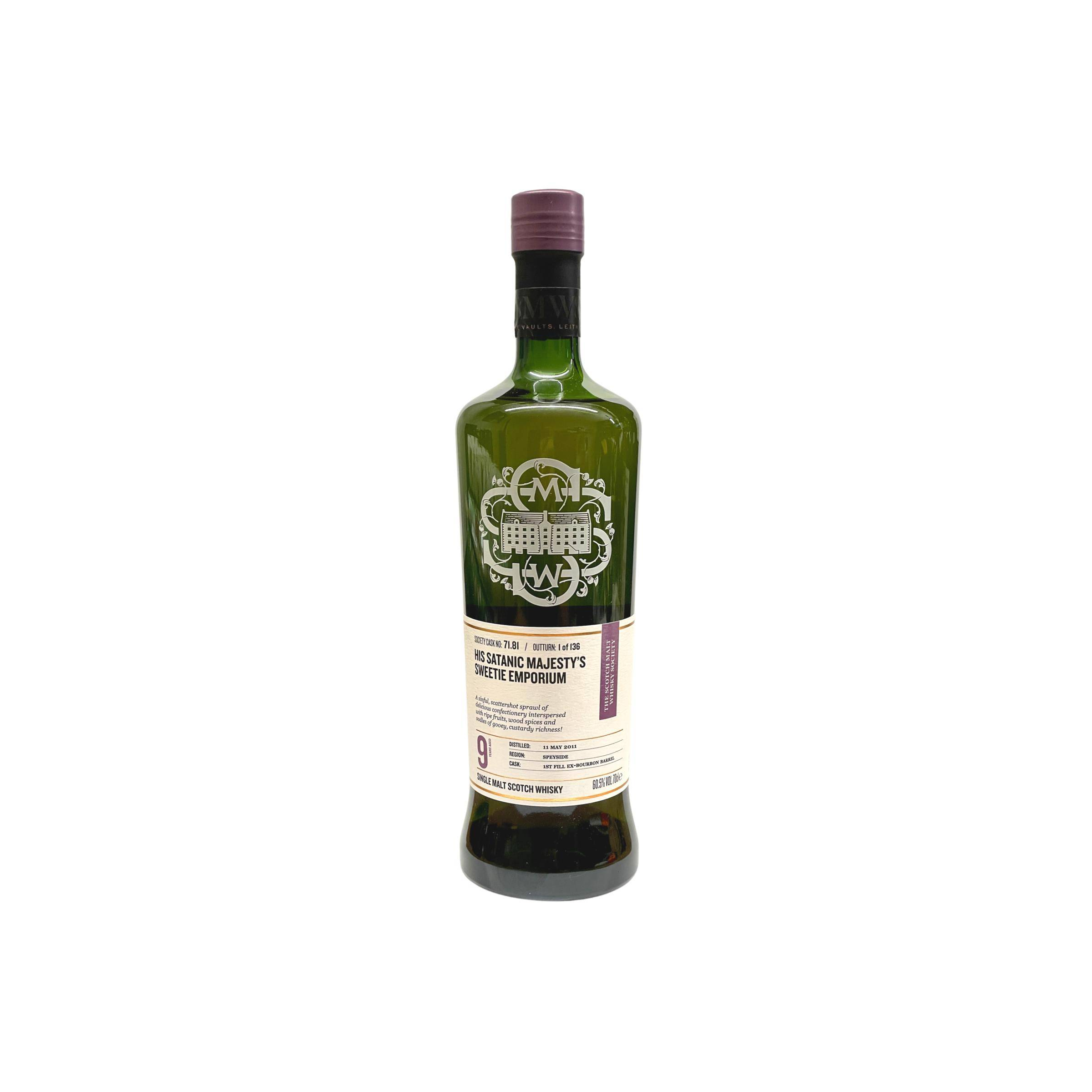 The Scotch Malt Whisky Society 2011 9 Years Single Malt Whisky