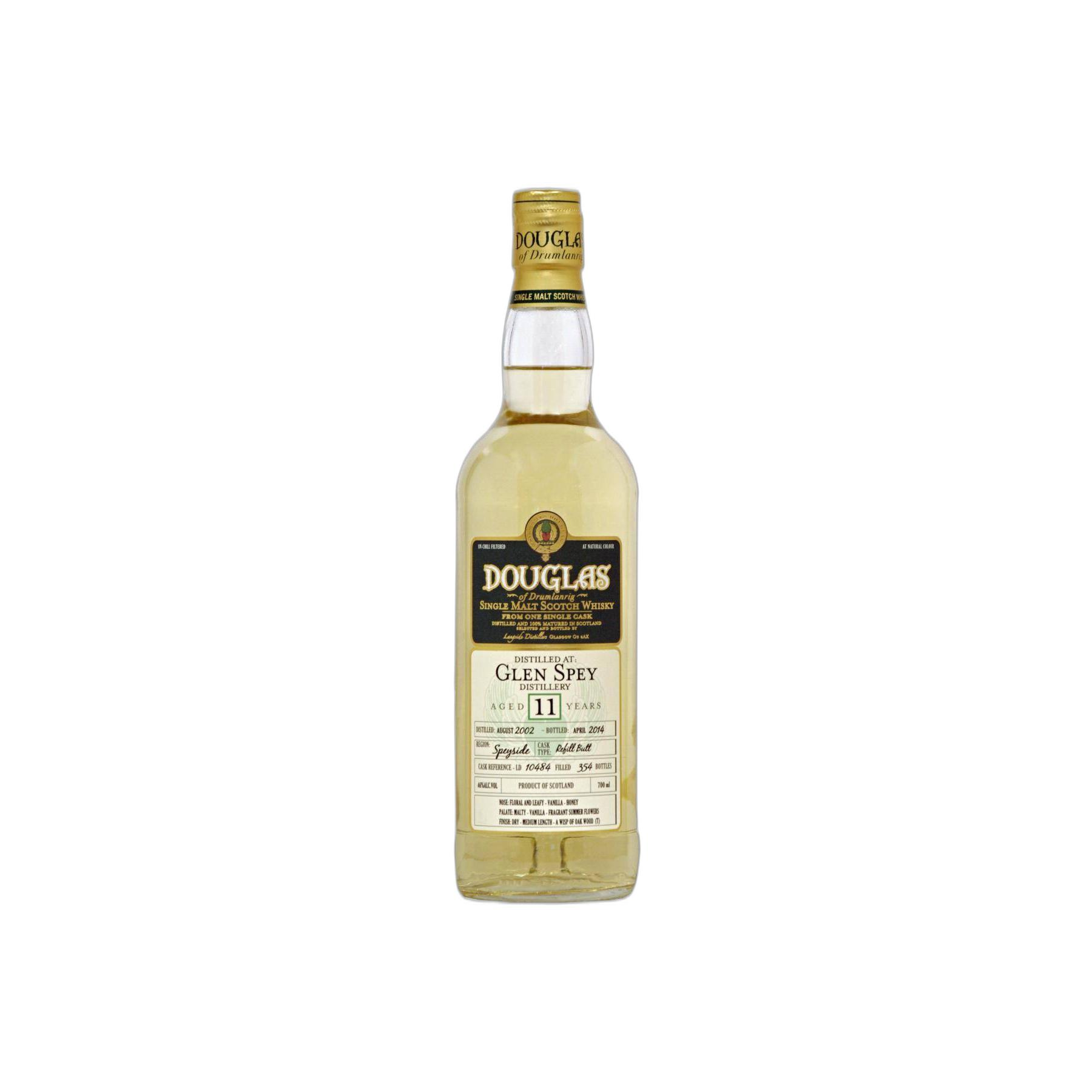 Glen Spey 2002 11 Years Single Malt Whisky
