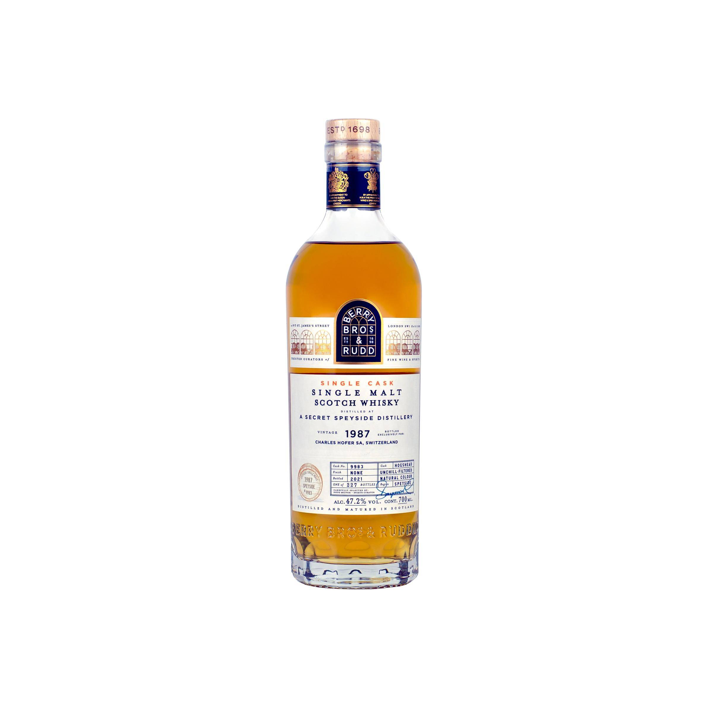 Berry Bros. & Rudd 1987 34 Years Single Malt Whisky