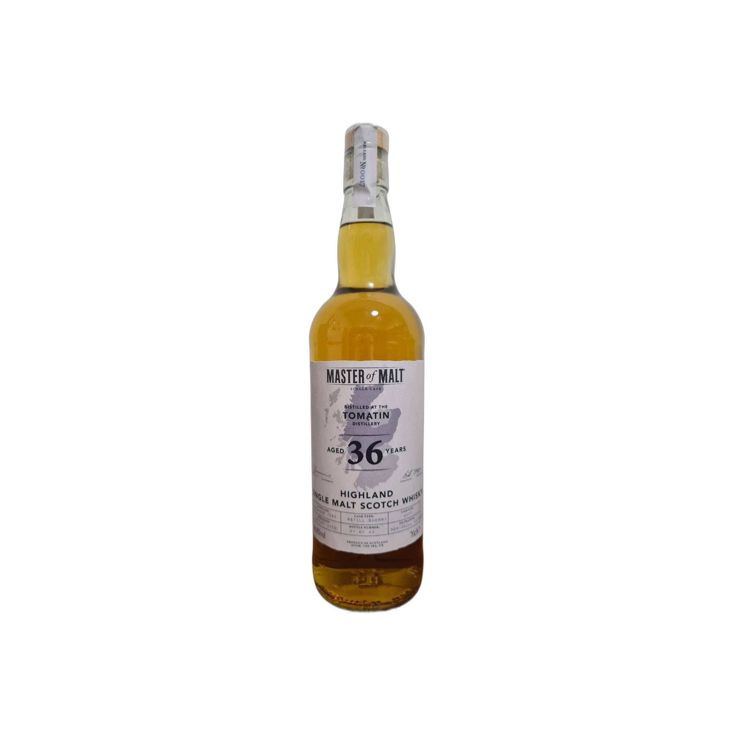 Tomatin Single Cask 1983 36 Years Single Malt Whisky