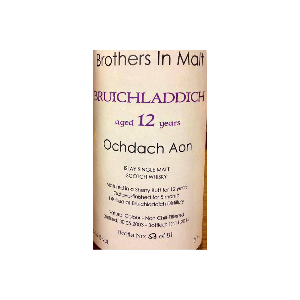 Bruichladdich 2003 12 Years Single Malt Whisky 2