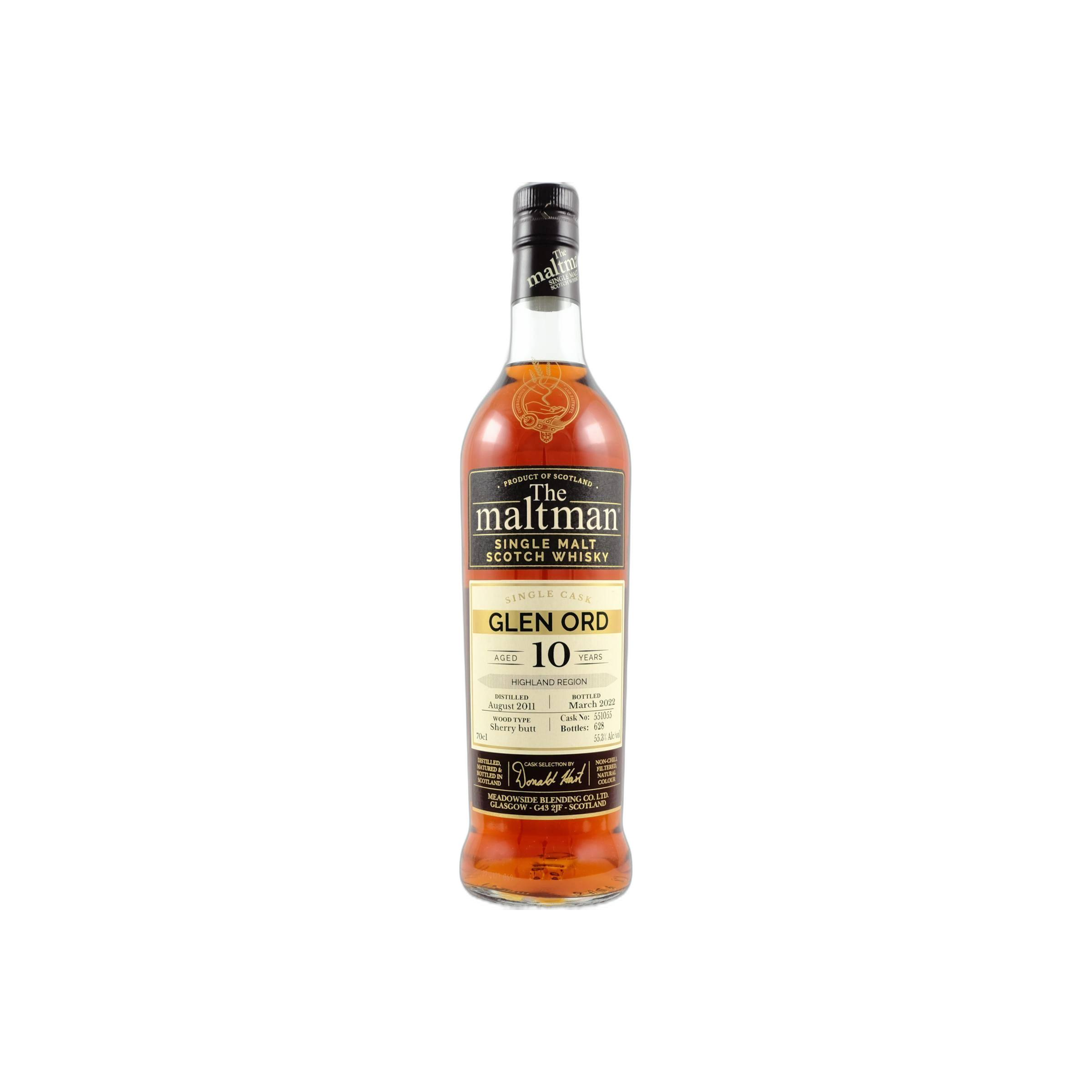 Glen Ord 2011 10 Years Single Malt Whisky