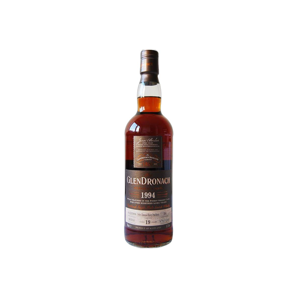 GlenDronach Single Cask 1994 19 Years Single Malt Whisky
