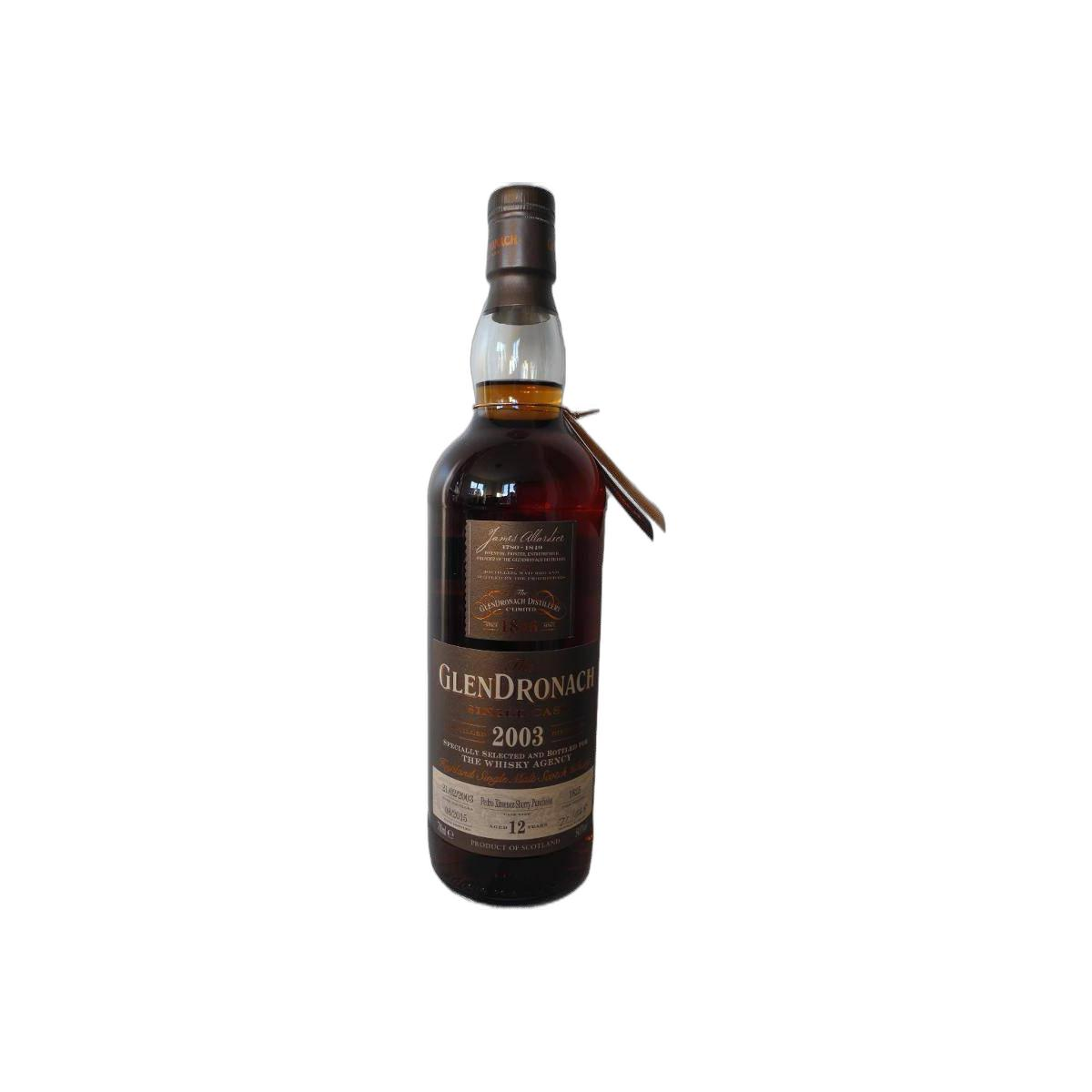GlenDronach Single Cask 2003 12 Years Single Malt Whisky