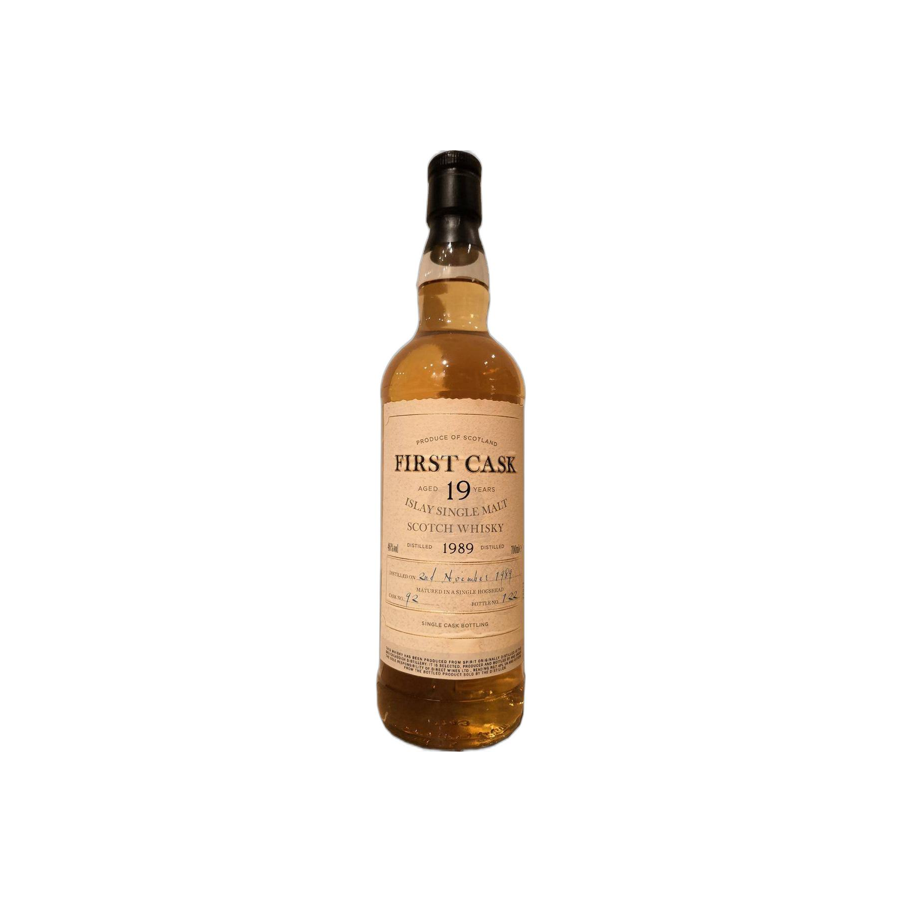 Bruichladdich 1989 19 Years Single Malt Whisky