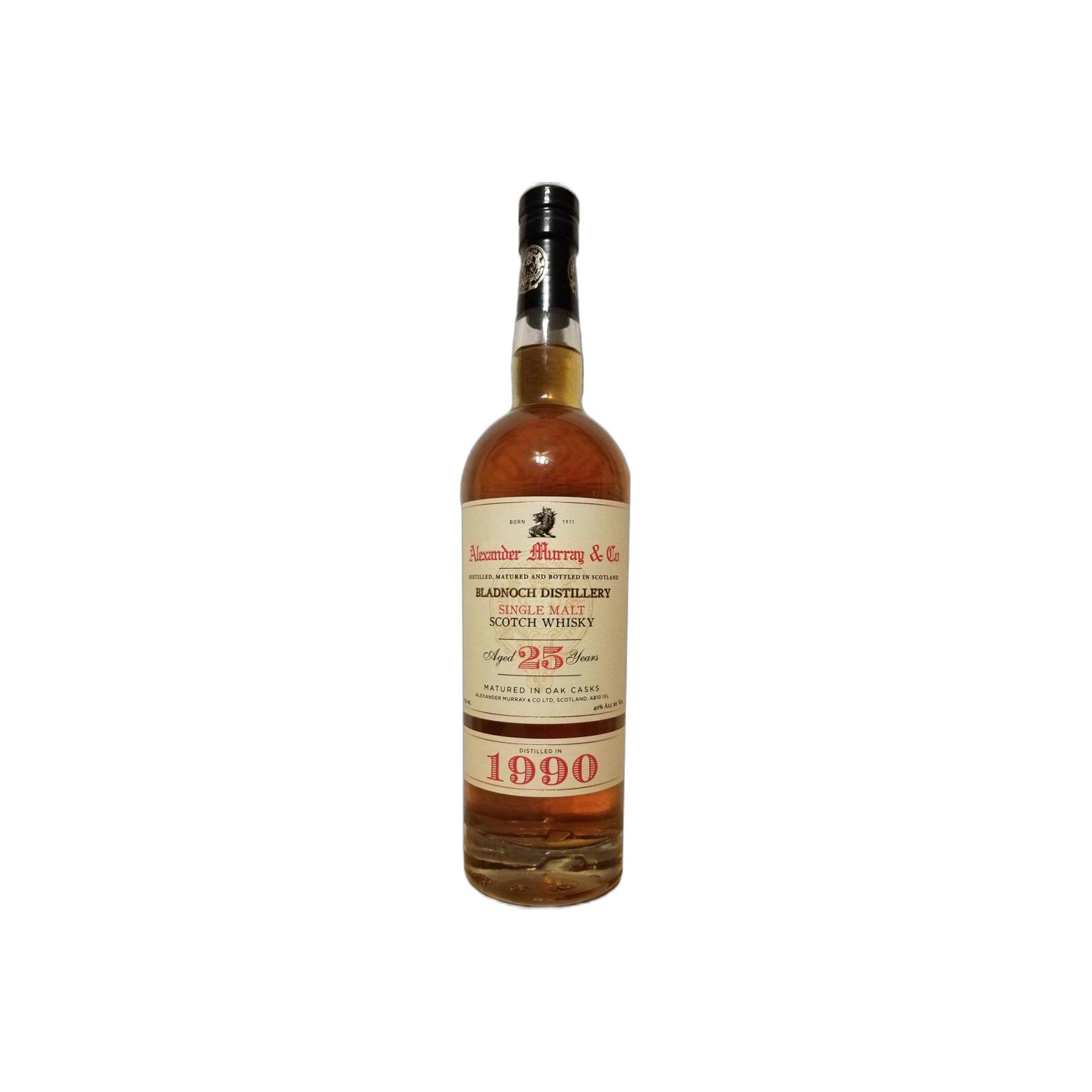 Bladnoch 1990 25 Years Single Malt Whisky