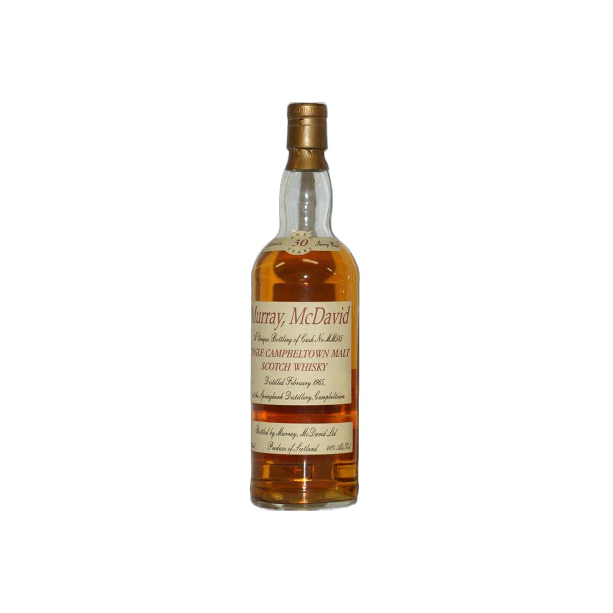 Springbank 1965 30 Years Single Malt Whisky