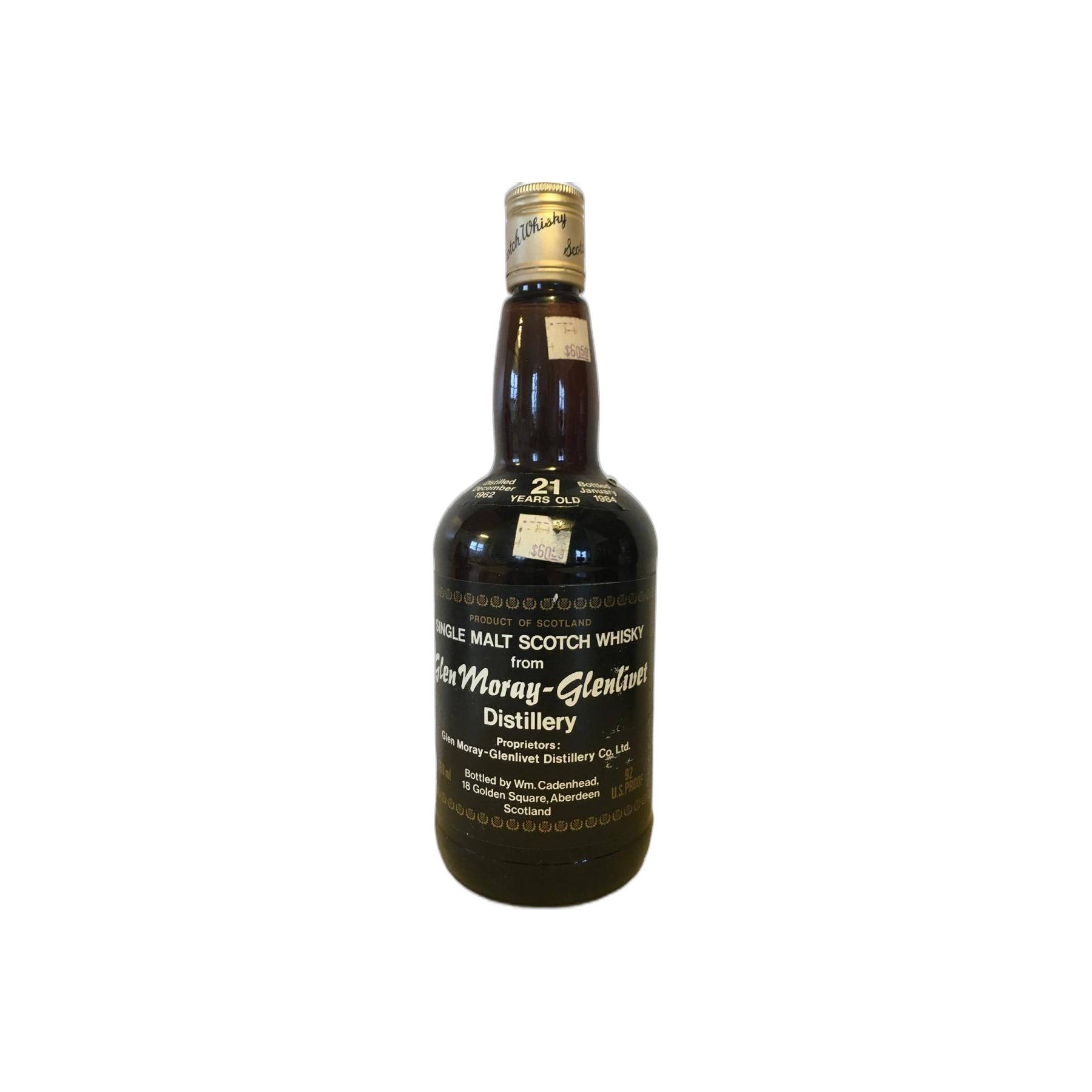 Glen Moray 1962 21 Years Single Malt Whisky