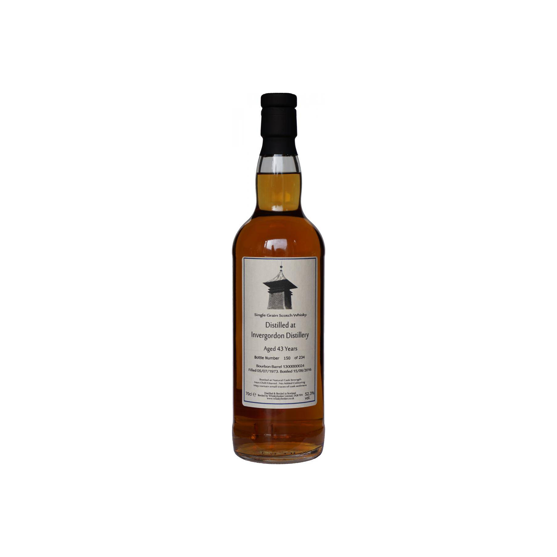 Invergordon 1973 43 Years Single Grain Whisky