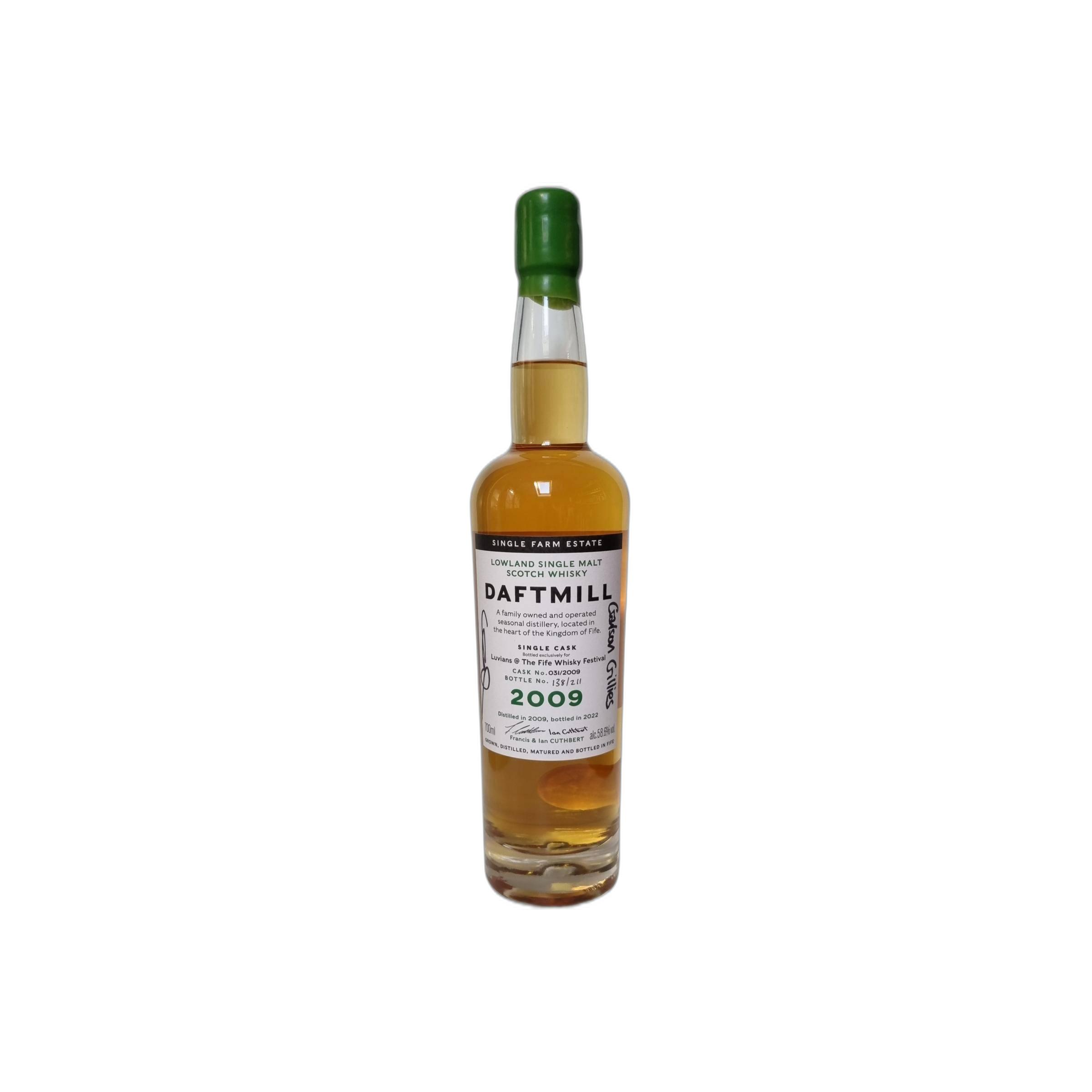 Daftmill Single Cask 2009 12 Years Single Malt Whisky