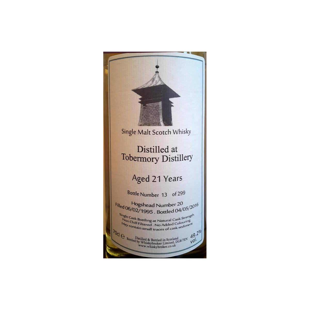Tobermory 1995 21 Years Single Malt Whisky 3