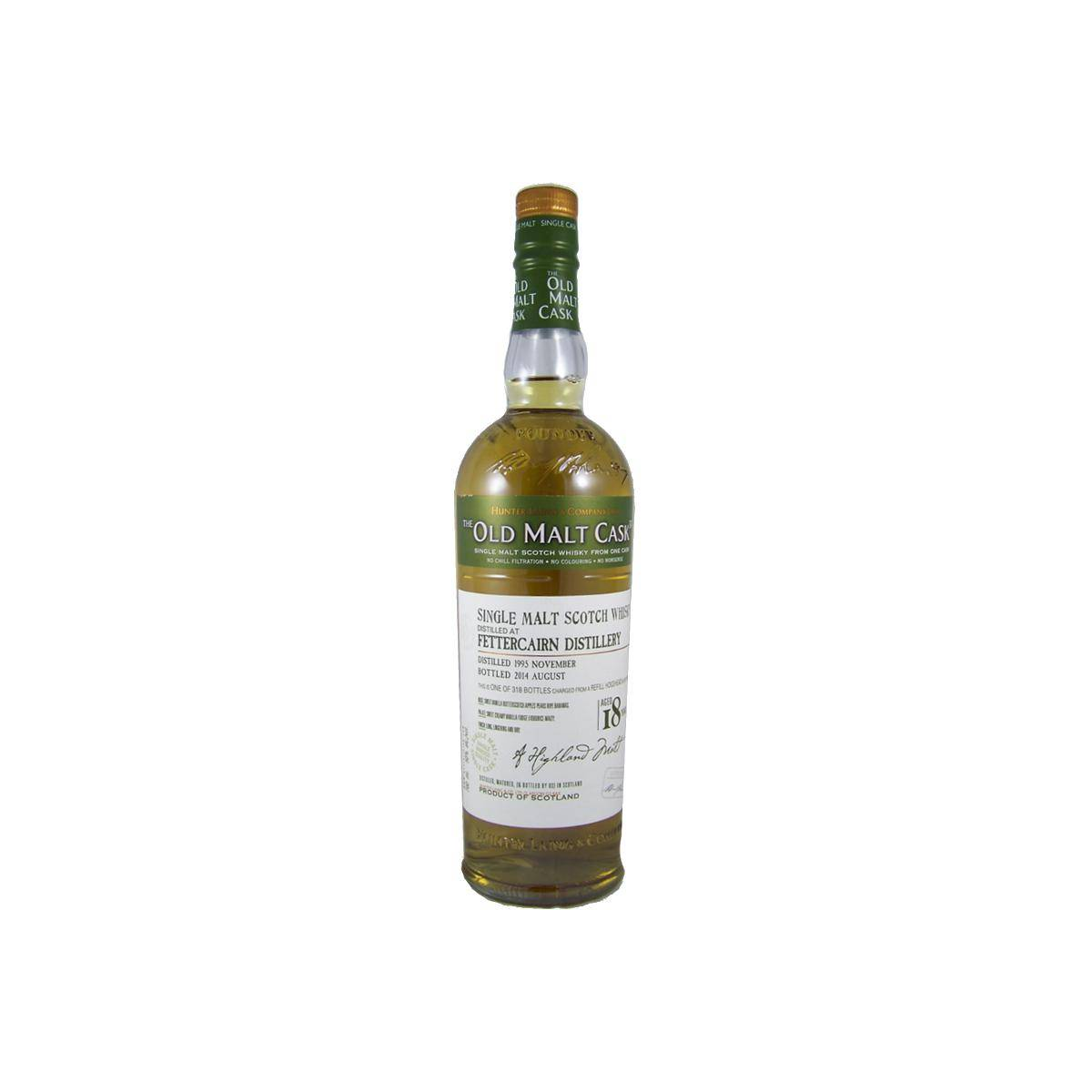 Fettercairn Old Malt Cask 1995 18 Years Single Malt Whisky