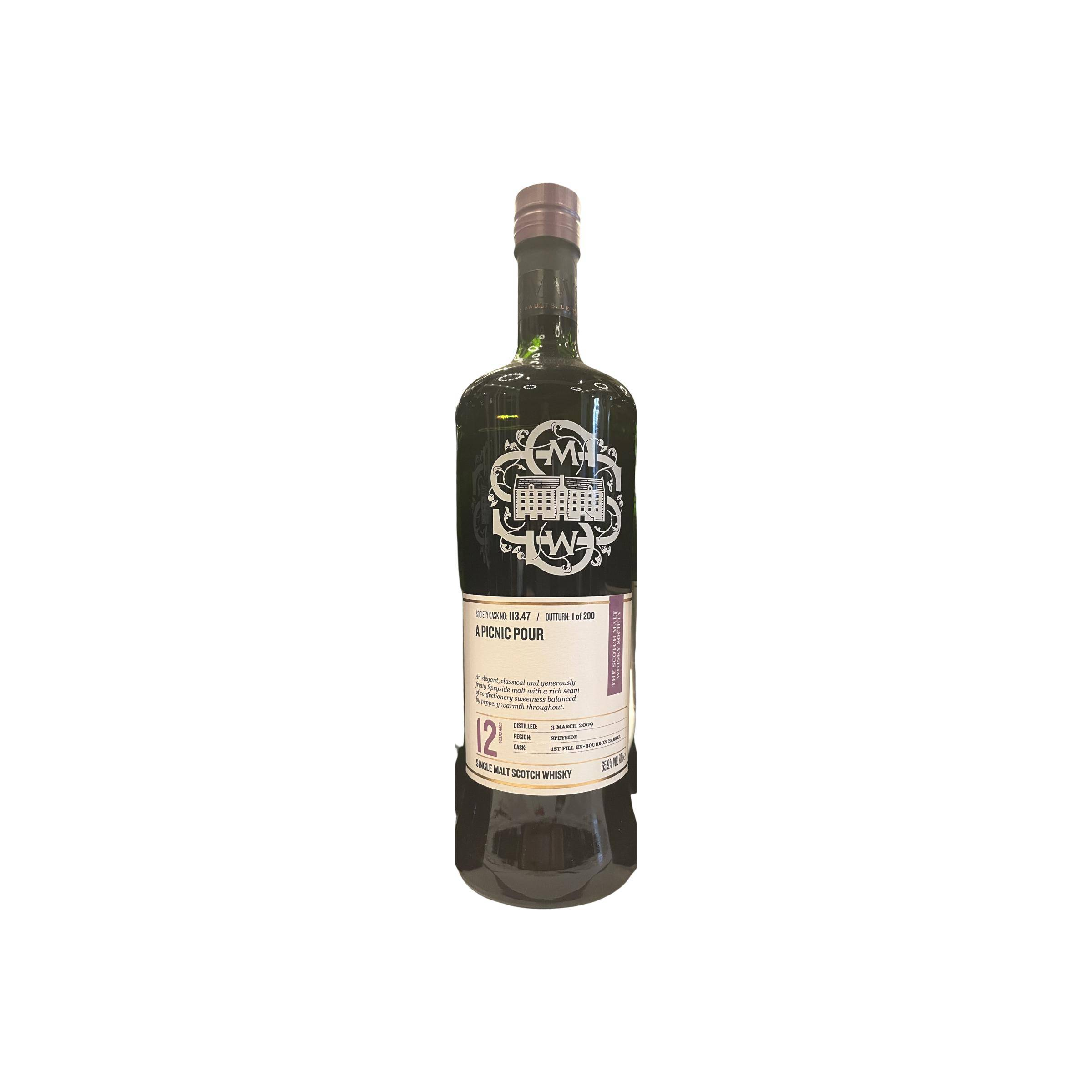 The Scotch Malt Whisky Society 2009 12 Years Single Malt Whisky