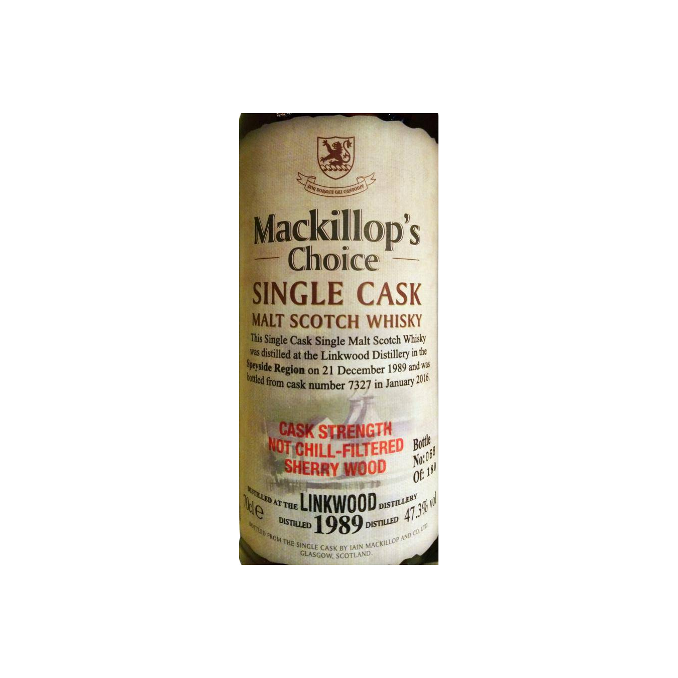 Linkwood 1989 26 Years Single Malt Whisky