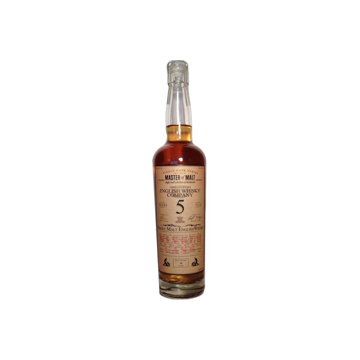 Master of Malt Single Cask 2010 5 Years Single Malt Whisky