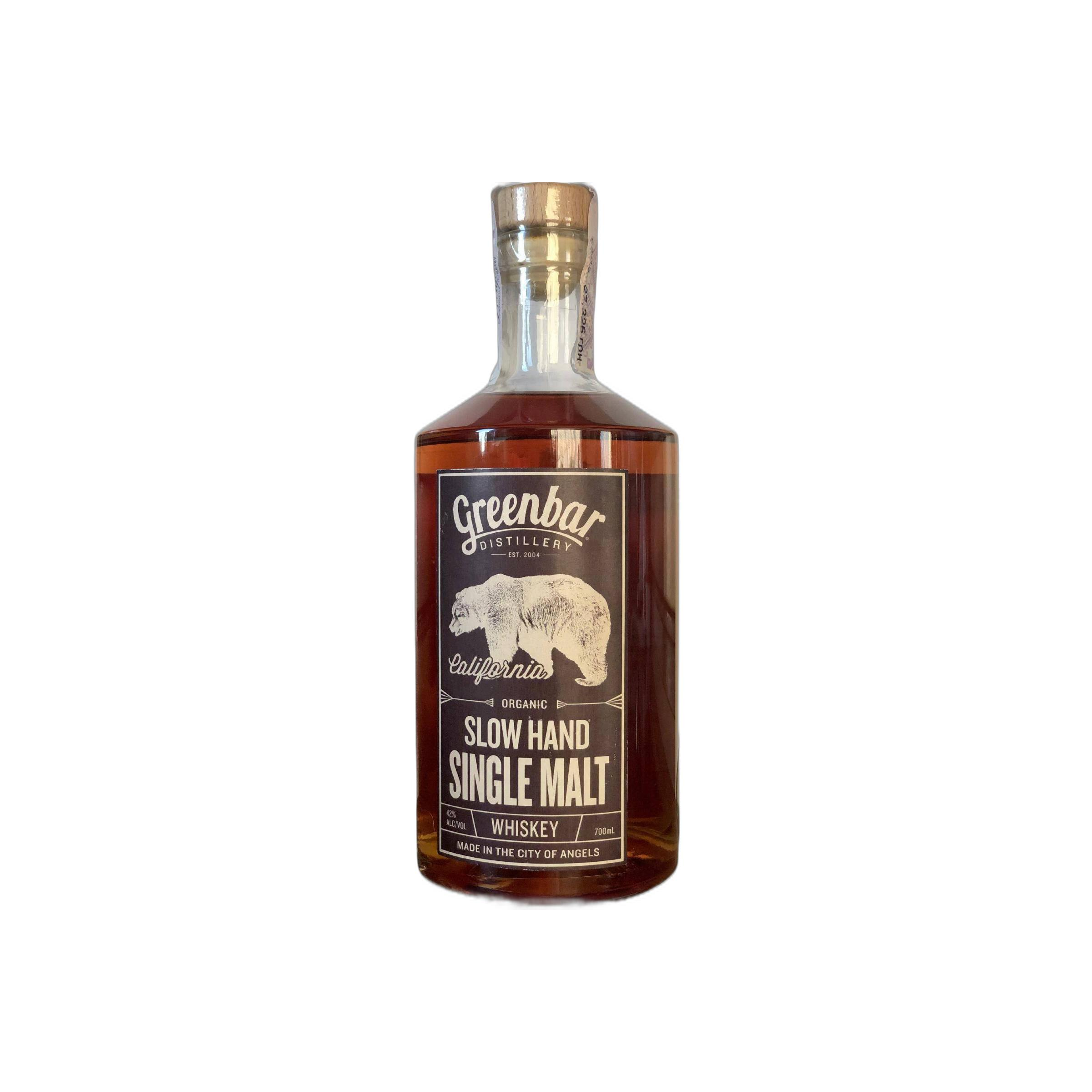 Slow Hand White Organic Whiskey