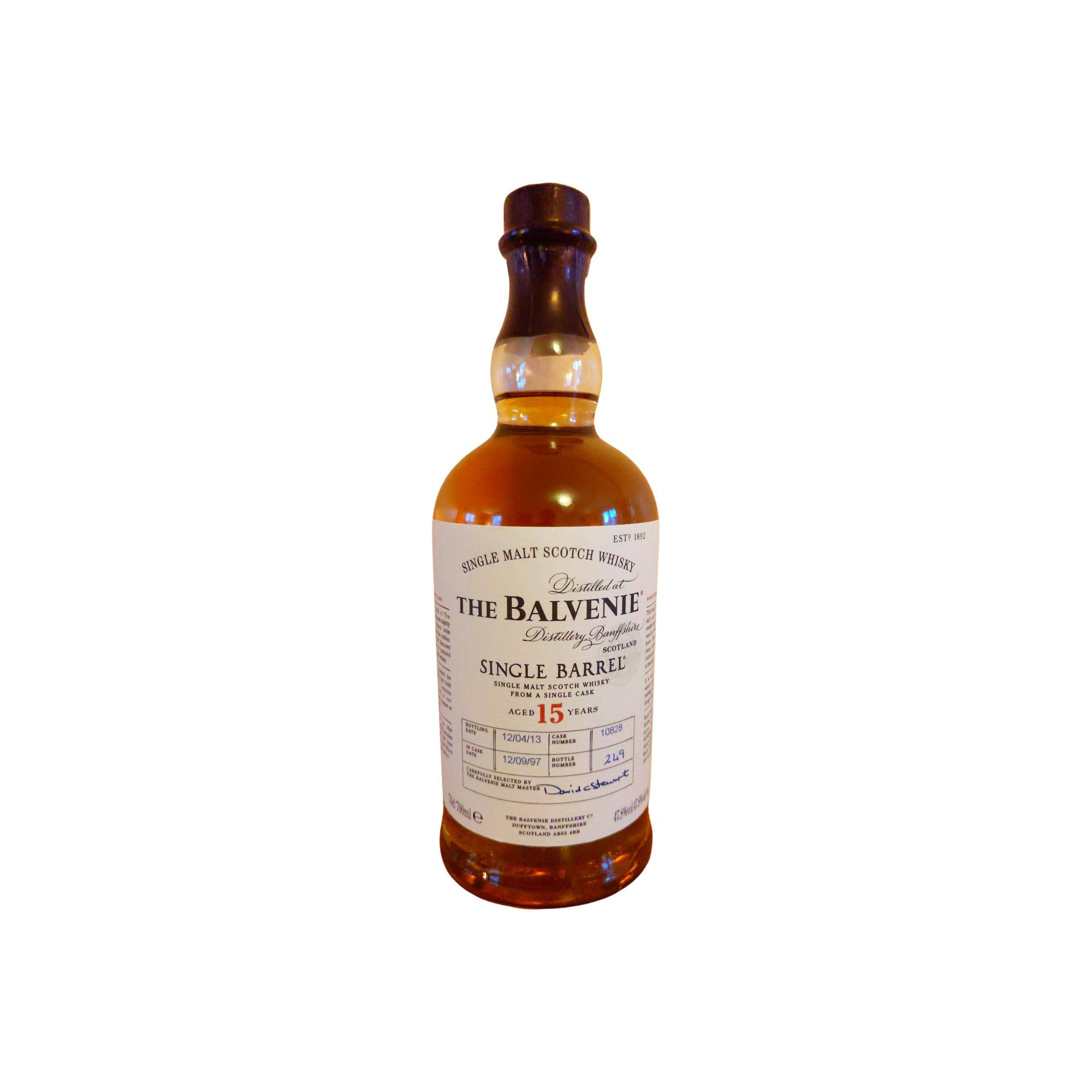 The Balvenie Single Cask 1997 15 Years Single Malt Whisky