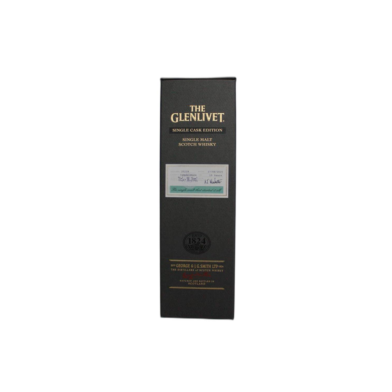 The Glenlivet 19 Years Single Malt Whisky 3