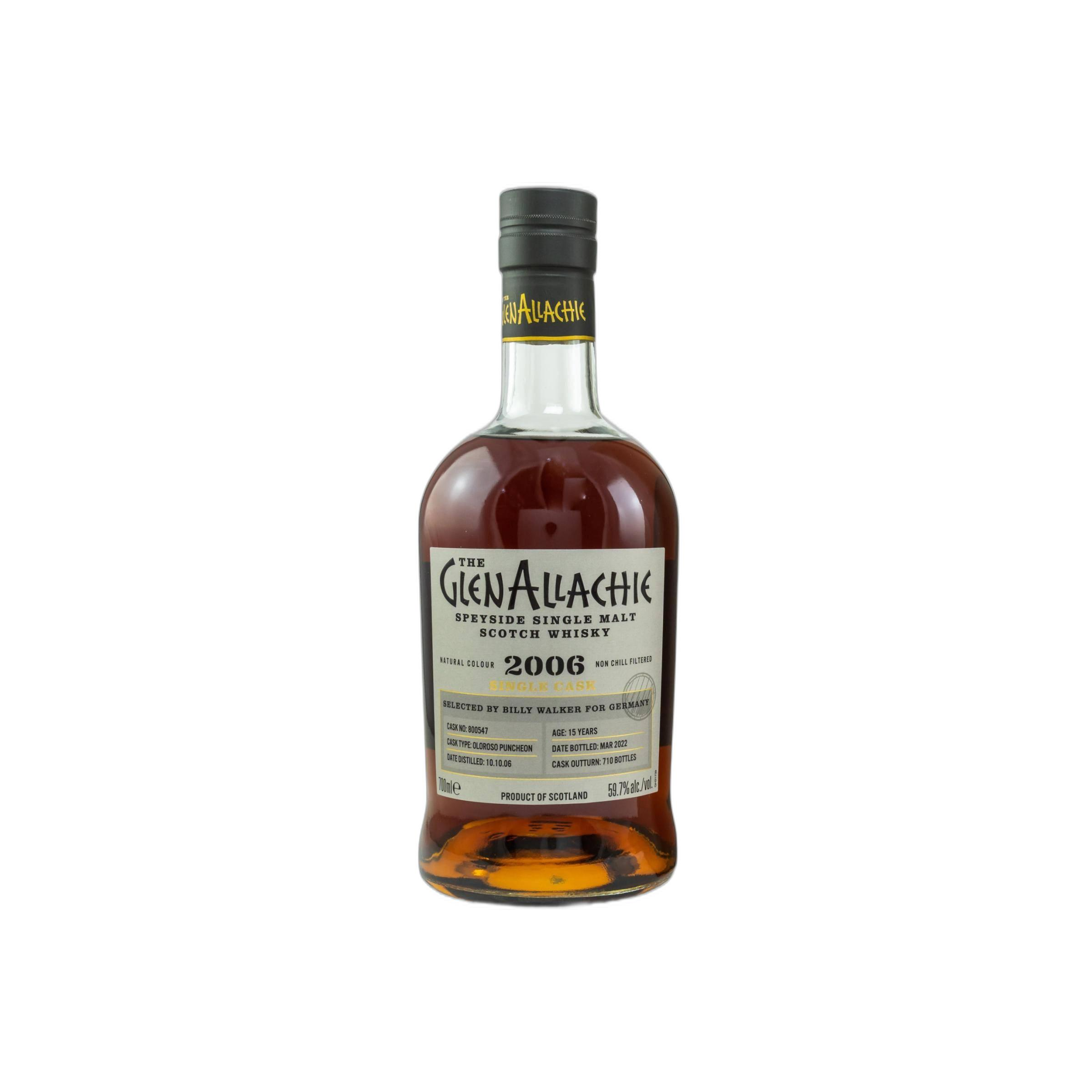 The GlenAllachie Single Cask 2006 15 Years Single Malt Whisky
