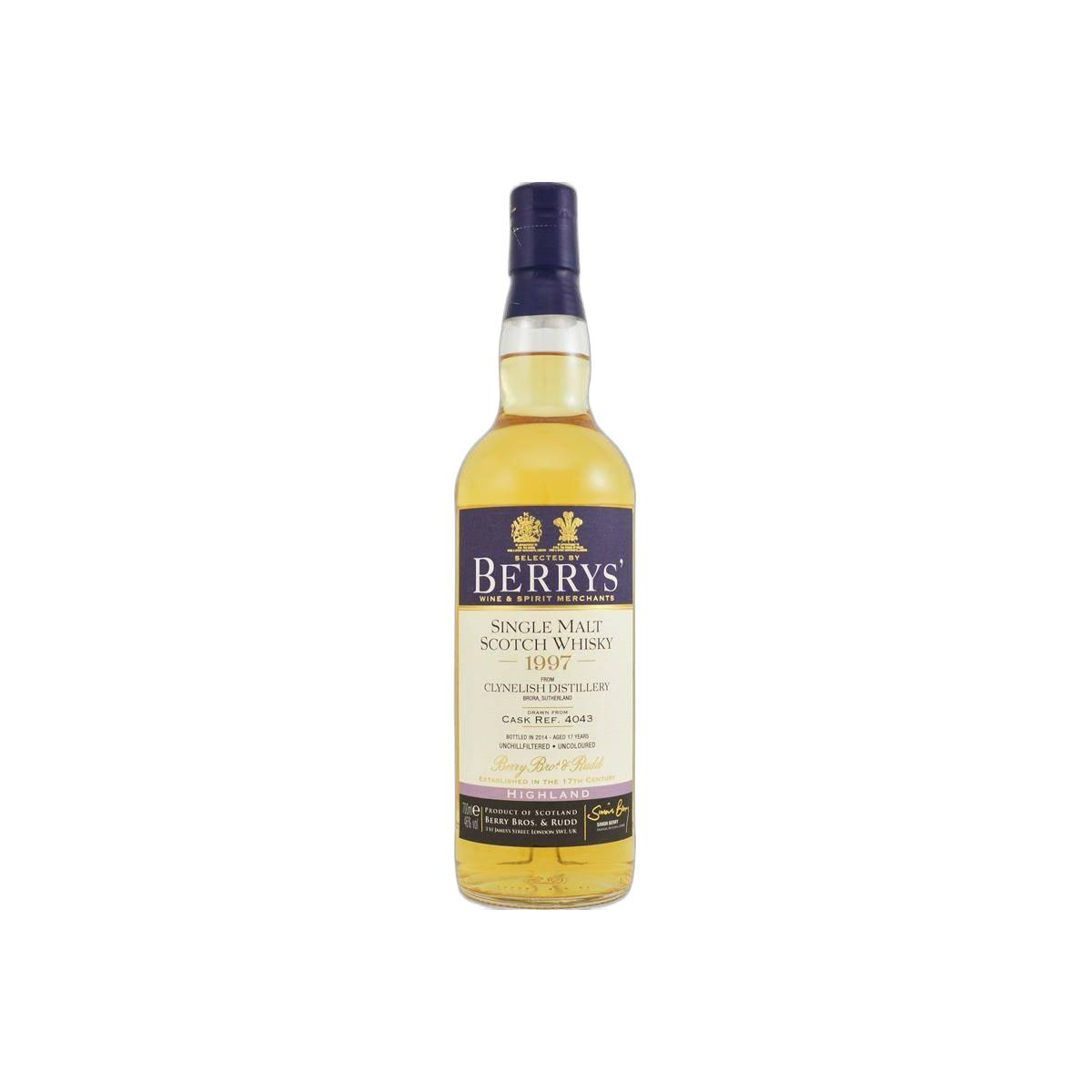 Clynelish 1997 17 Years Single Malt Whisky