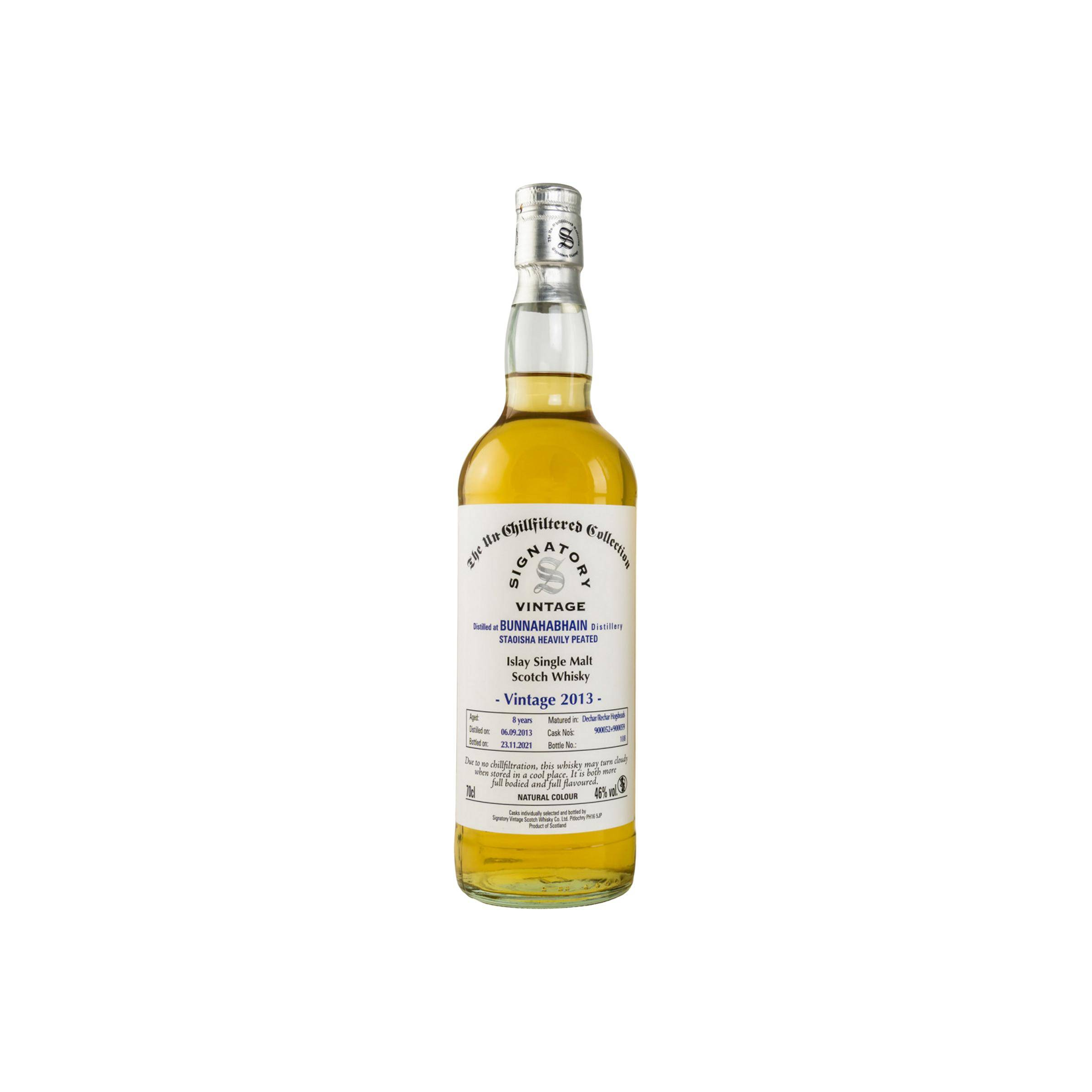 Bunnahabhain The Un-Chillfiltered Collection 2013 8 Years Single Malt Whisky