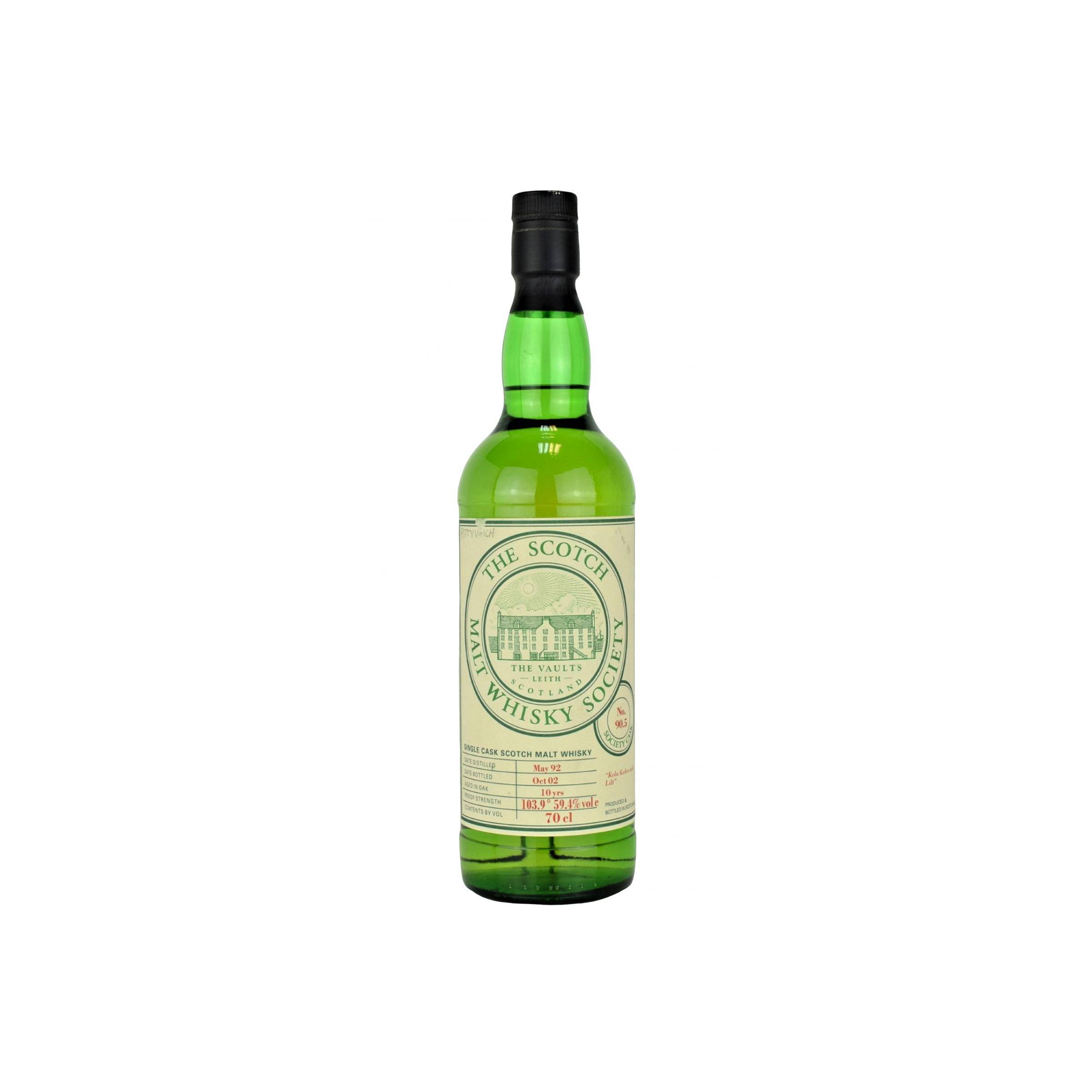 The Scotch Malt Whisky Society 1992 10 Years Single Malt Whisky