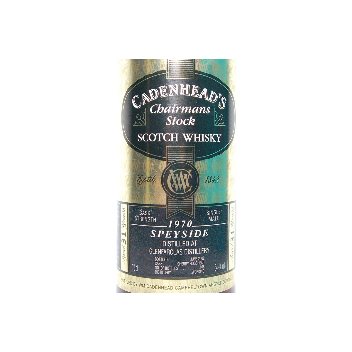 Glenfarclas 1970 31 Years Single Malt Whisky 2