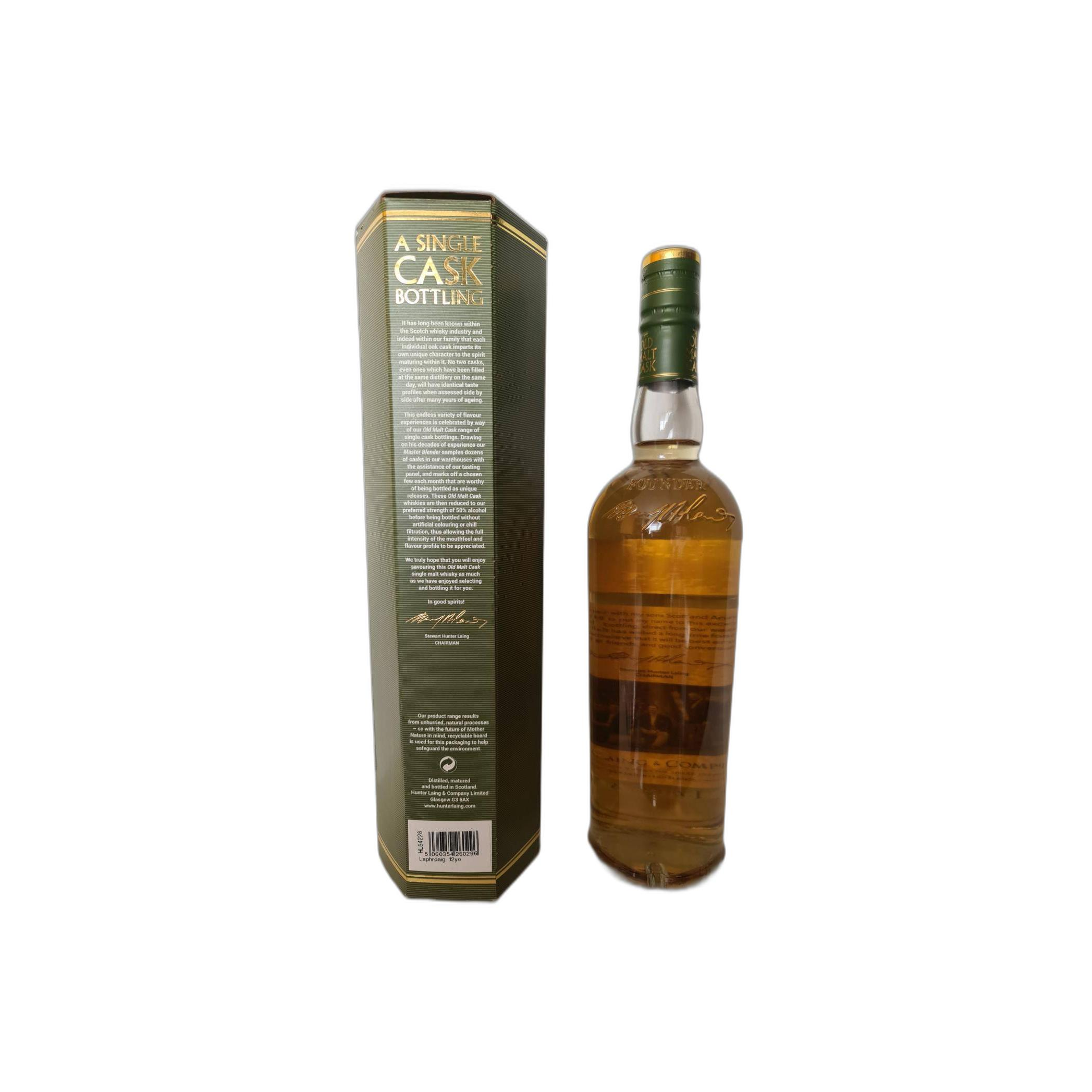 Laphroaig Old Malt Cask 2004 12 Years Single Malt Whisky 3