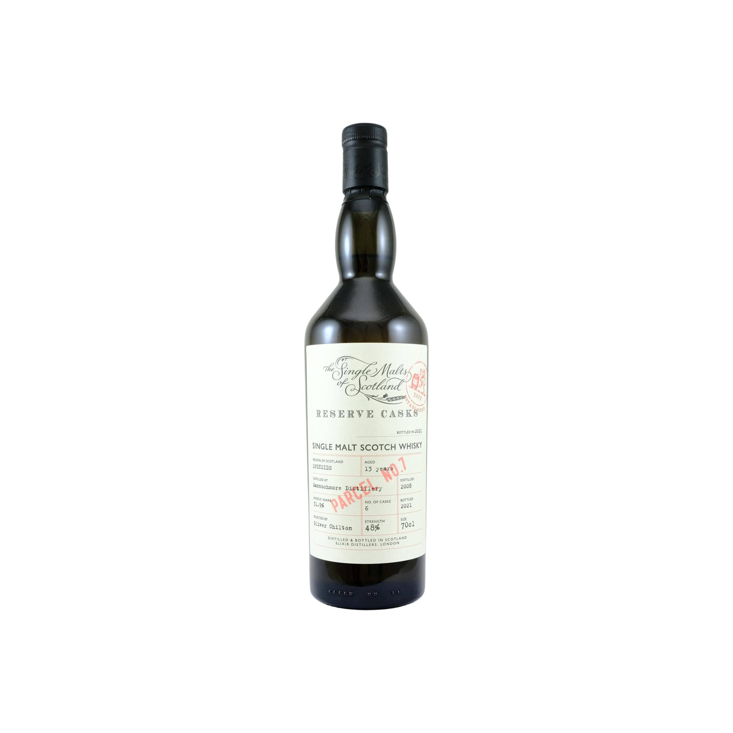 Mannochmore 2008 13 Years Single Malt Whisky