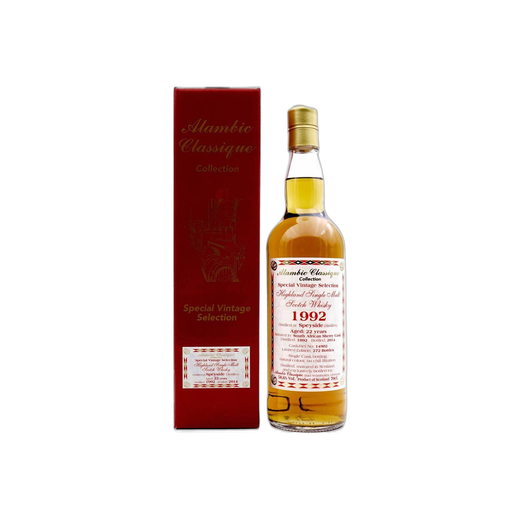 Spey 1992 22 Years Single Malt Whisky 3