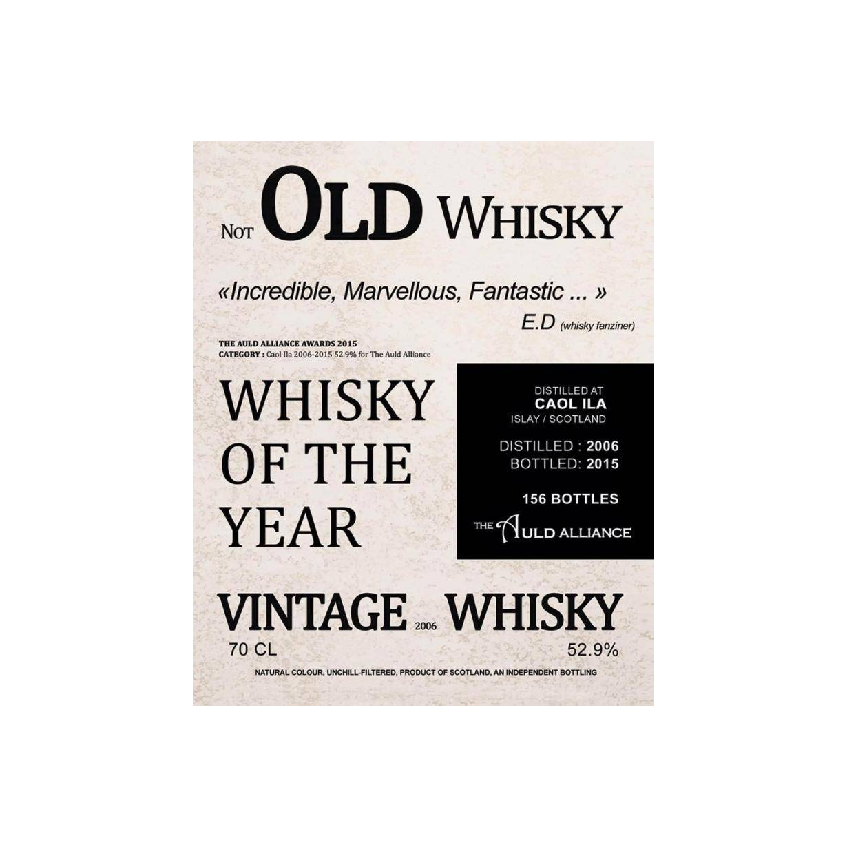 Caol Ila 2006 9 Years Single Malt Whisky 2