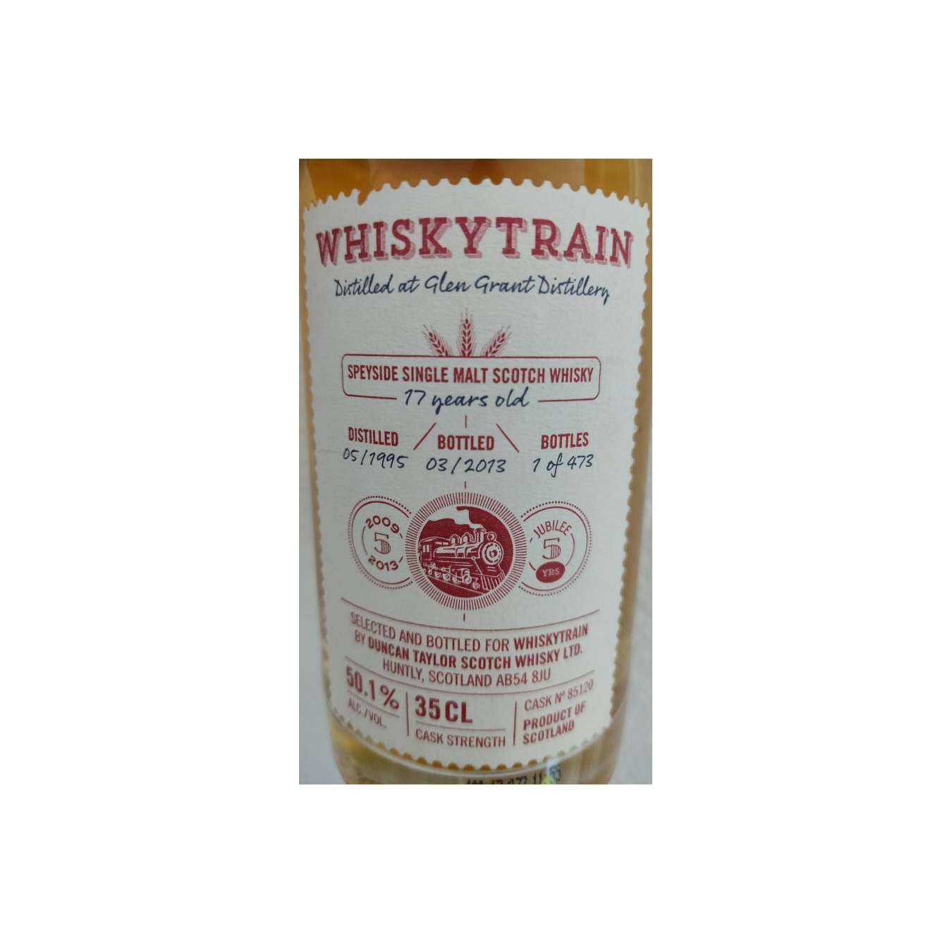 Glen Grant 1995 17 Years Single Malt Whisky 3