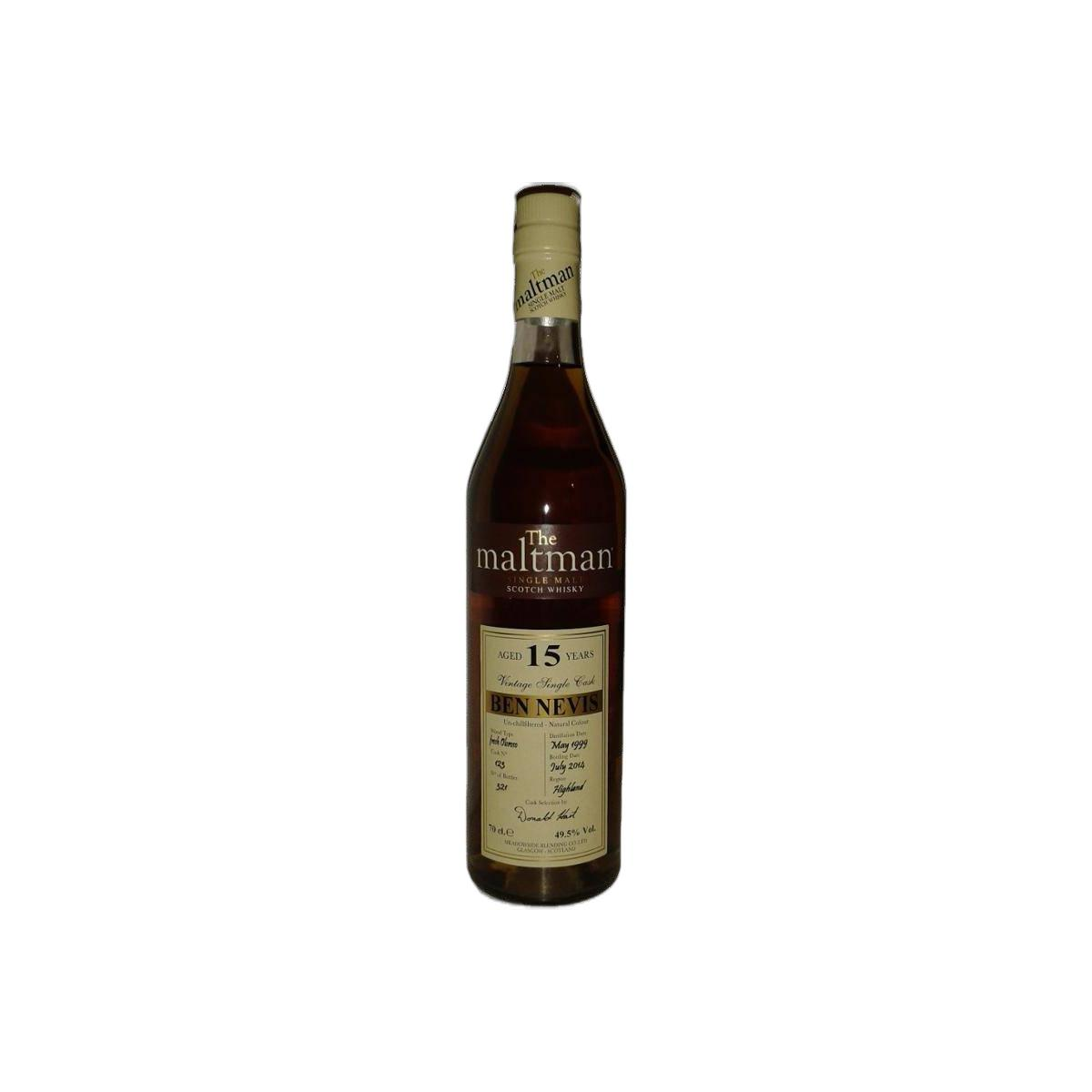 Ben Nevis 1999 15 Years Single Malt Whisky