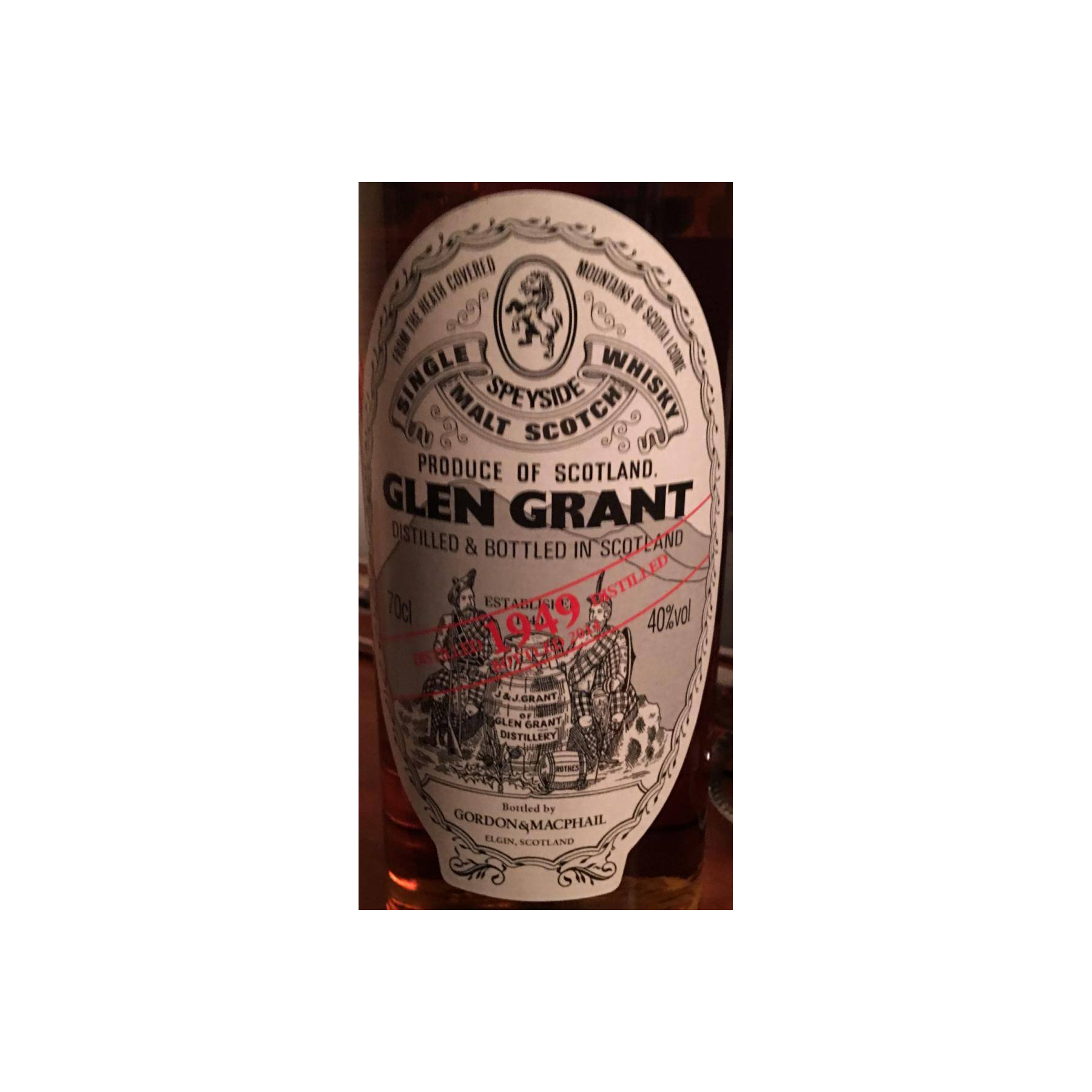 Glen Grant 1949 65 Years Single Malt Whisky 2