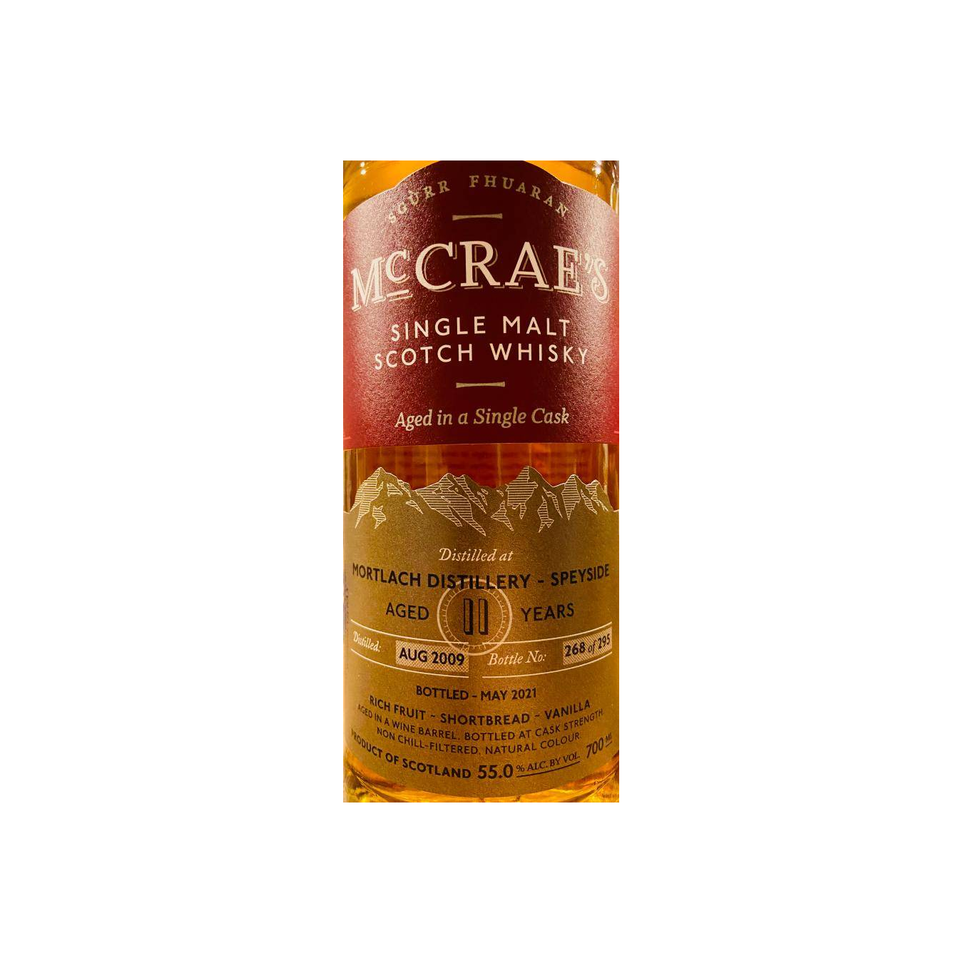 Mortlach 2009 11 Years Single Malt Whisky 2