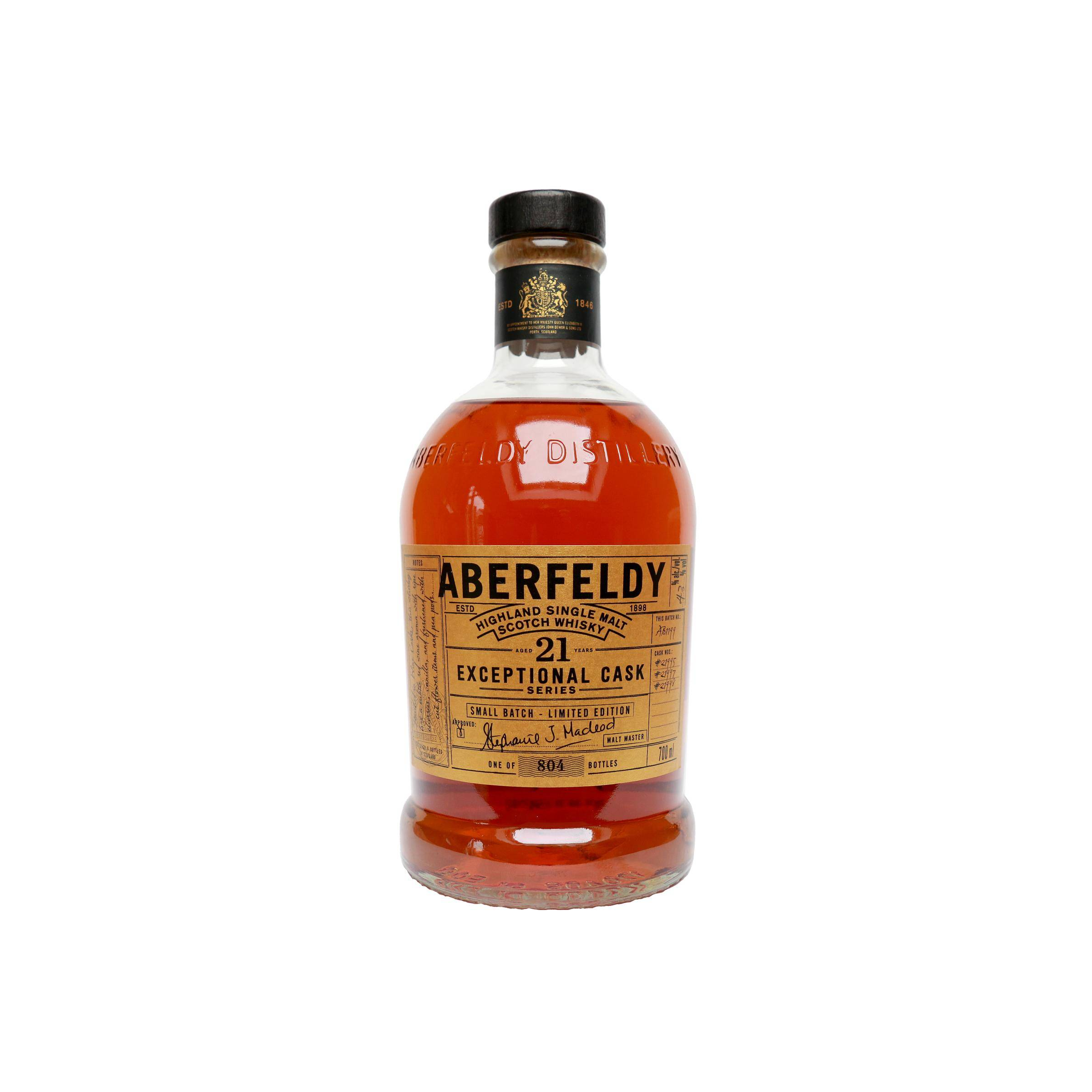 Aberfeldy 21 Years Single Malt Whisky