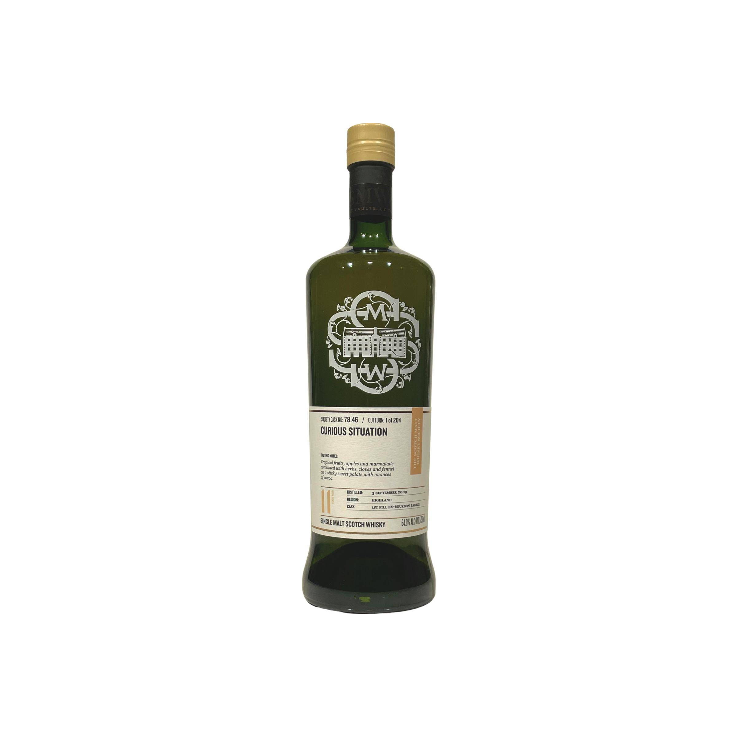 The Scotch Malt Whisky Society 2009 11 Years Single Malt Whisky