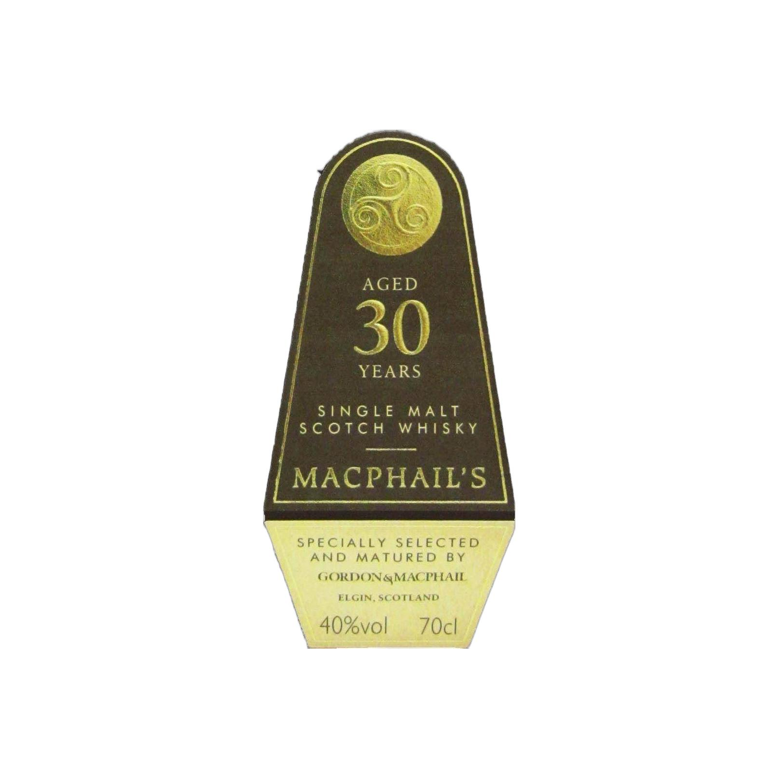 Gordon & MacPhail 30 Years Single Malt Whisky 2