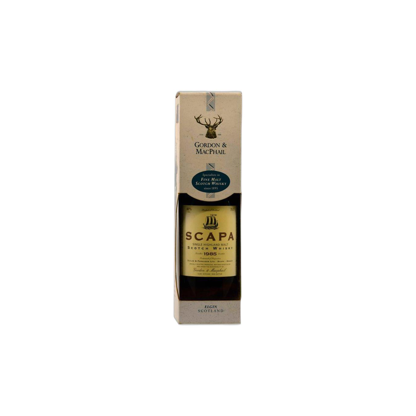 Scapa Licensed Bottling 1985 12 Years Single Malt Whisky 3